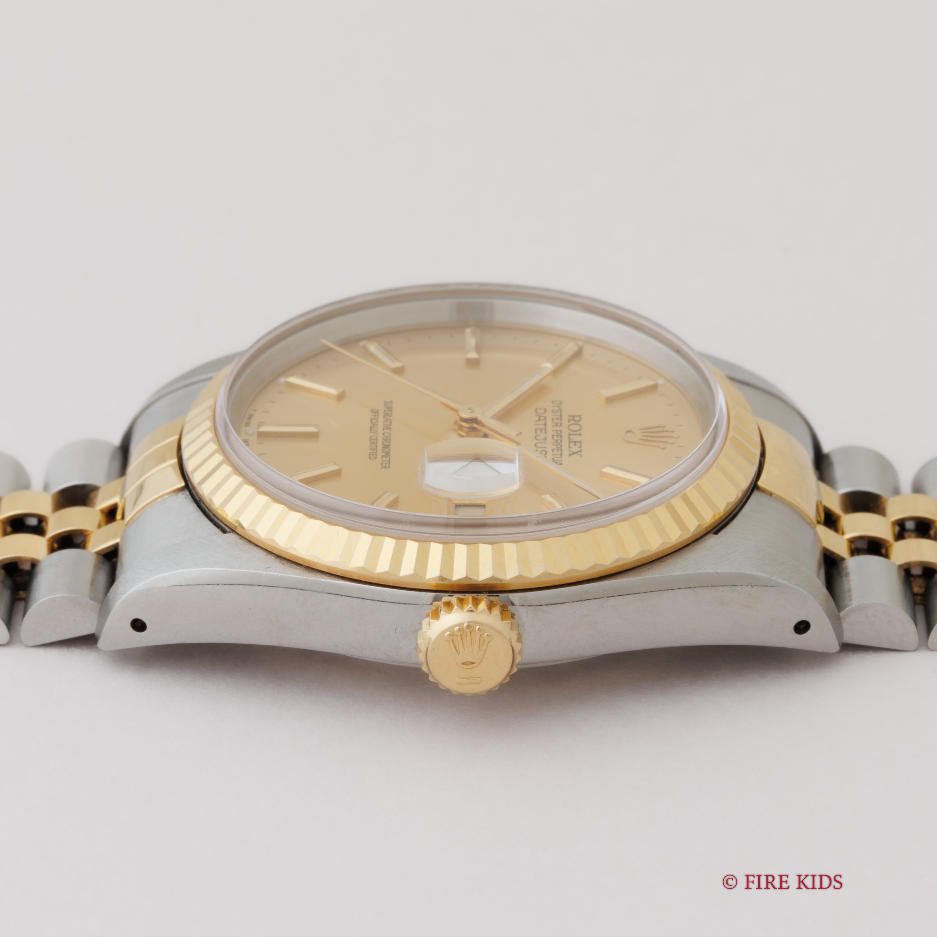 ロレックス デイトジャスト Ref.16233 シャンパンダイヤル 1993年製 純正ジュビリーコンビブレス