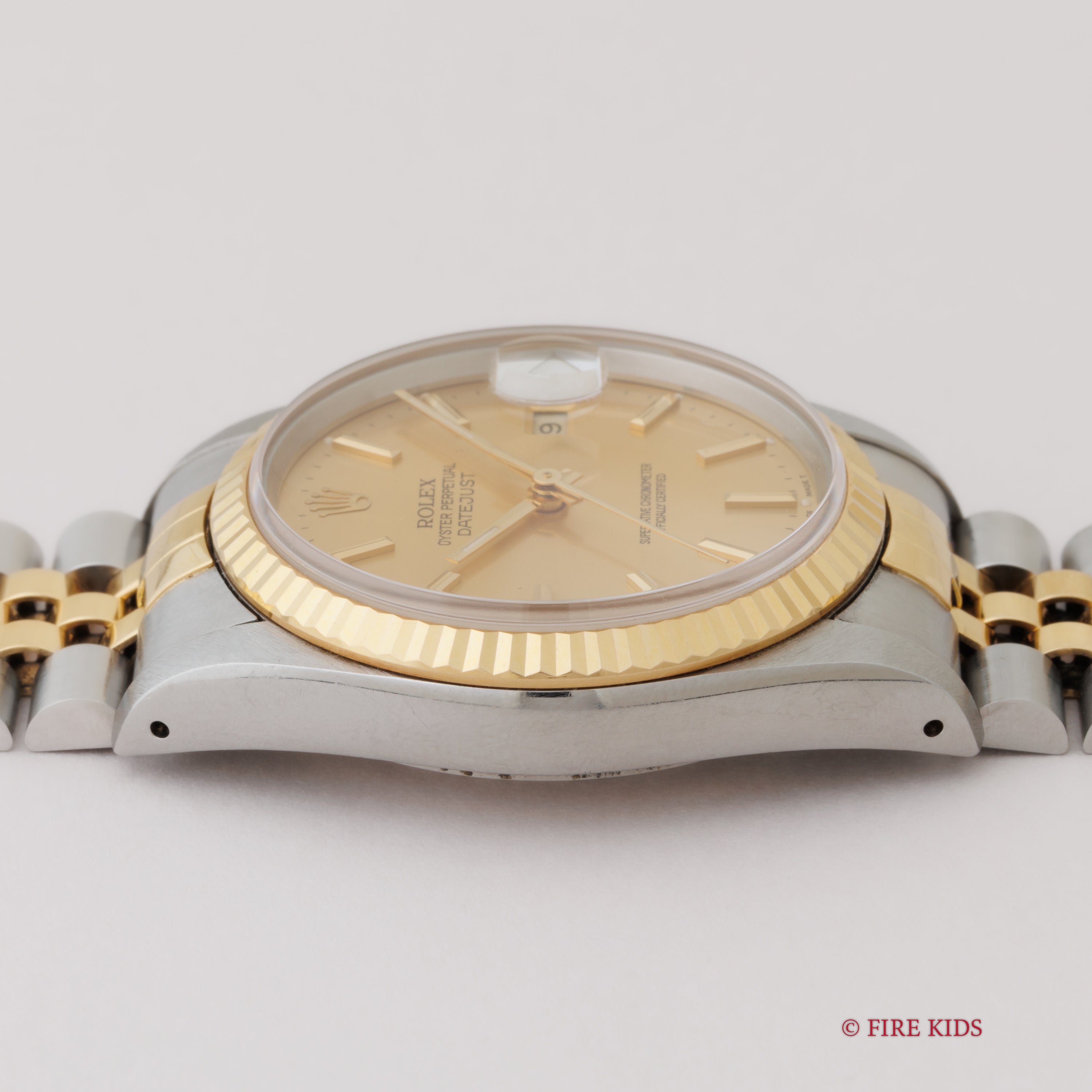 ロレックス デイトジャスト Ref.16233 シャンパンダイヤル 1993年製 純正ジュビリーコンビブレス