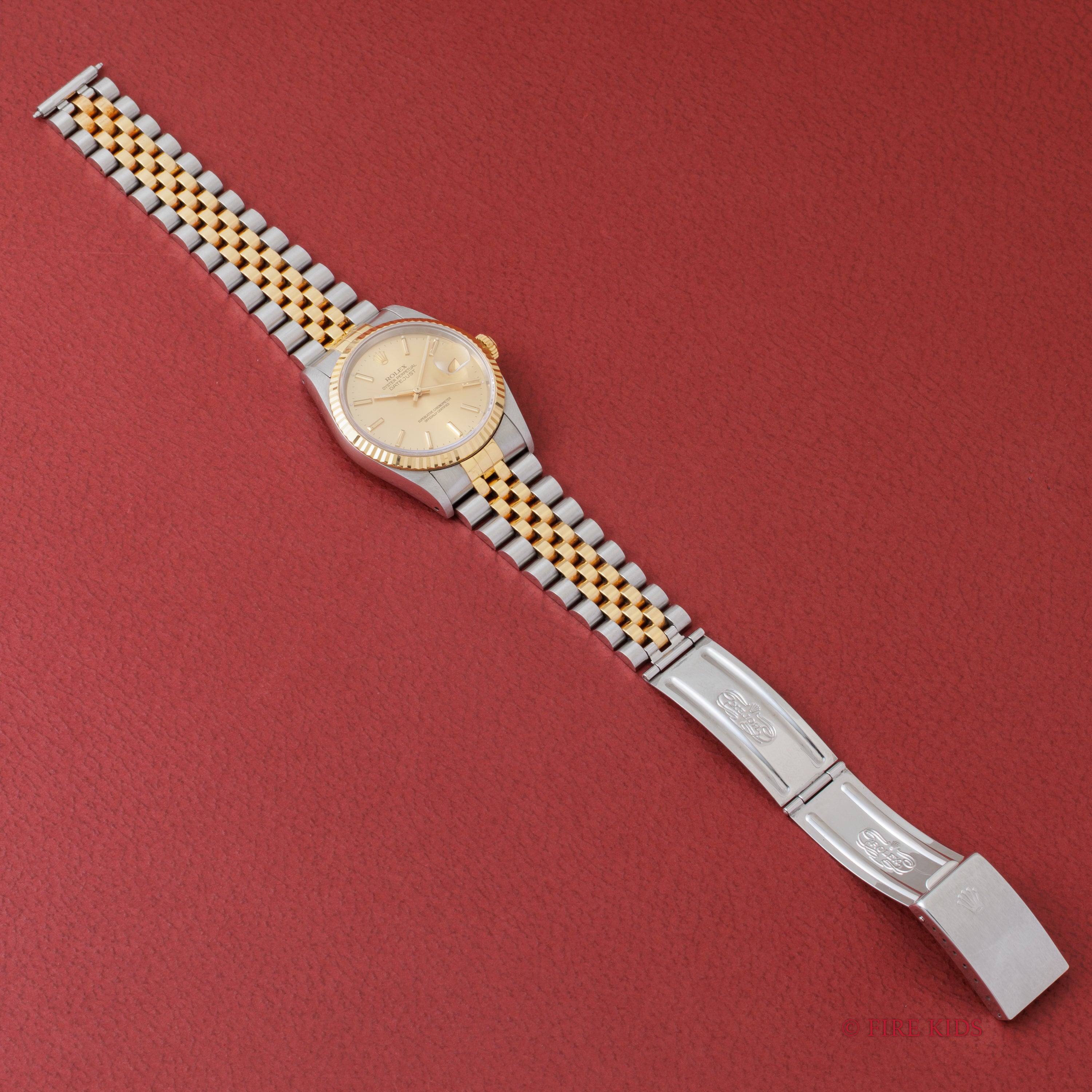 ロレックス デイトジャスト Ref.16233 シャンパンダイヤル 1993年製 純正ジュビリーコンビブレス