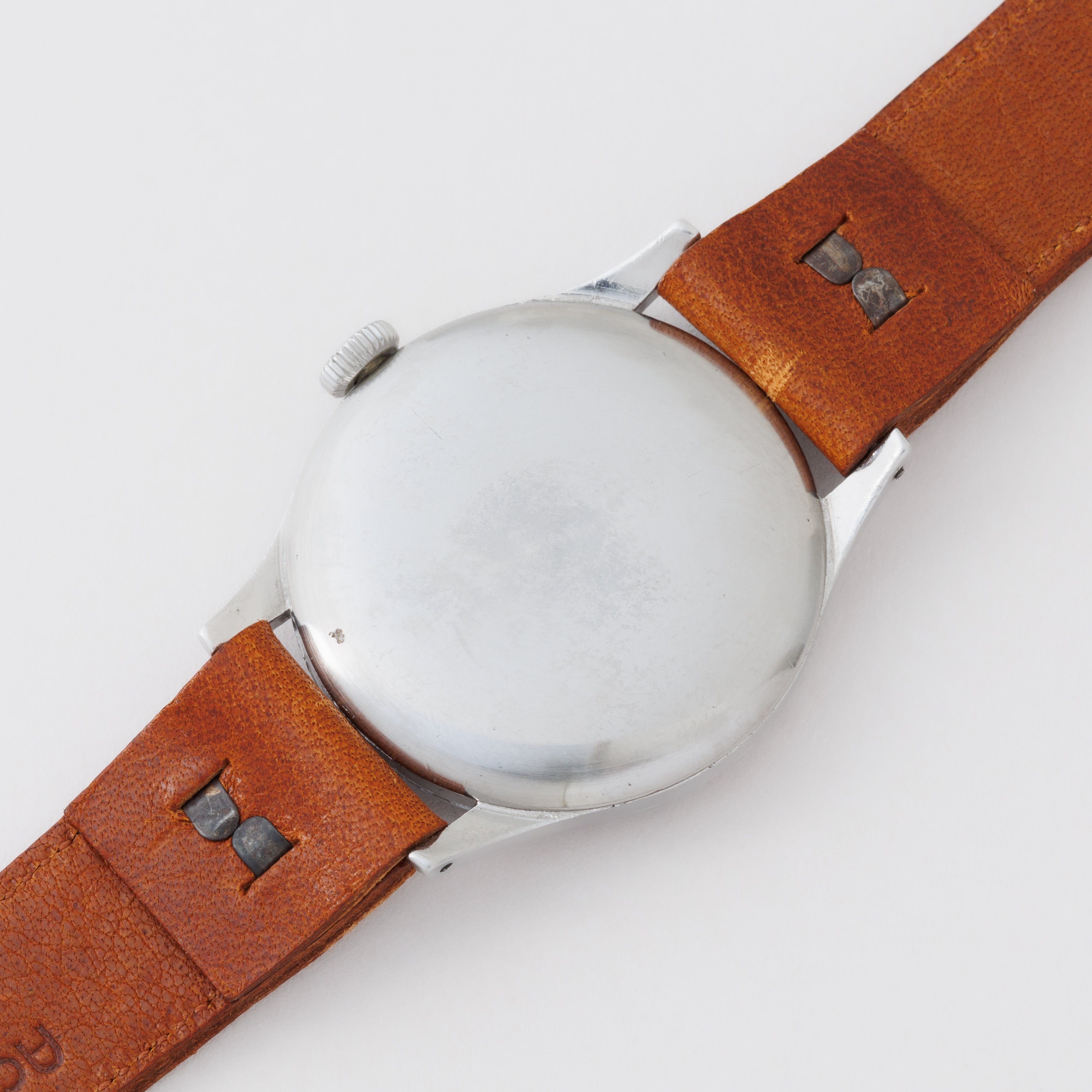 レクタ ラウンドケース ブラックアラビアダイアル 手巻き 1940年代製