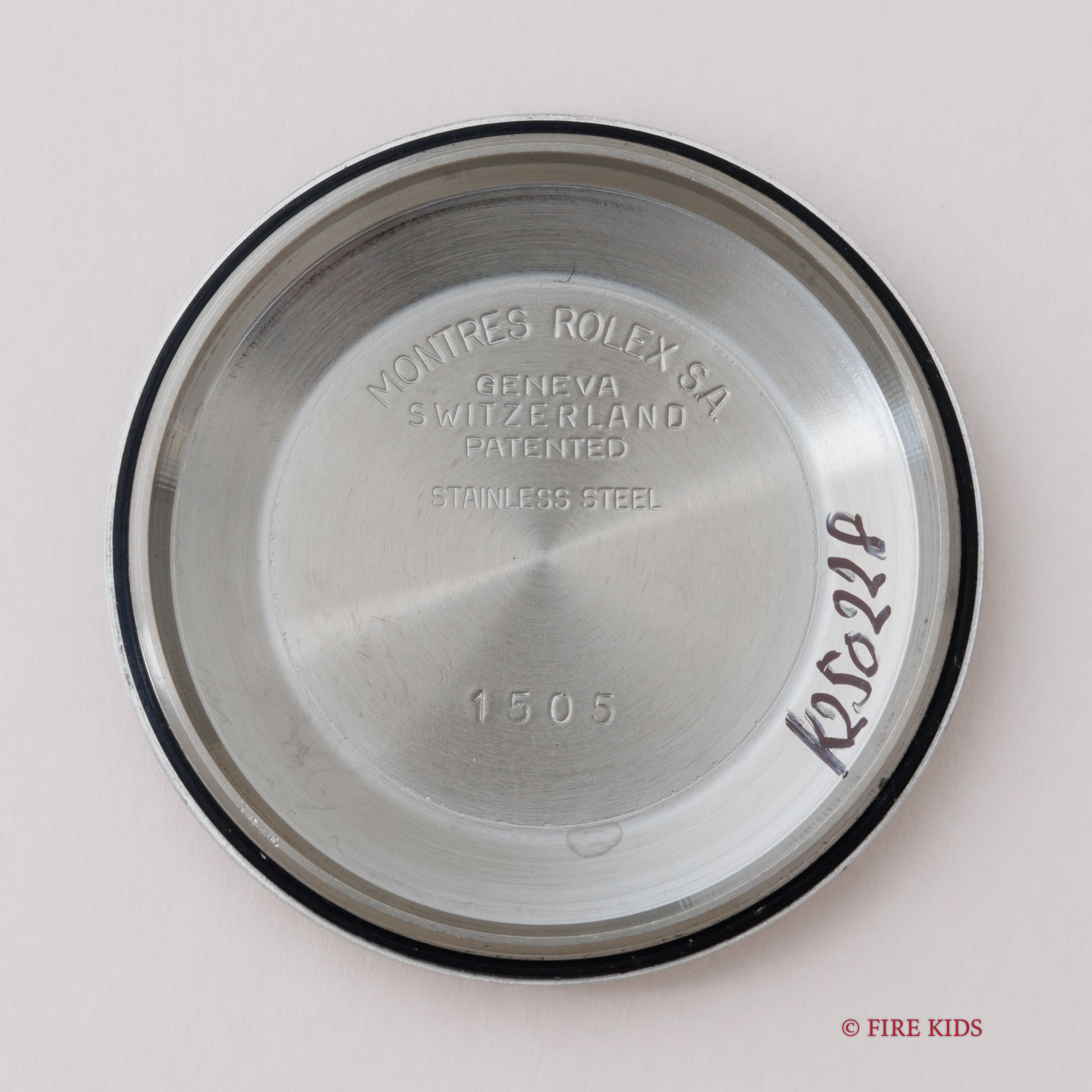 ロレックス 1974年製 オイスターパーペチュアルデイト コンビRef.1505 ショートインデックス 純正ブレス