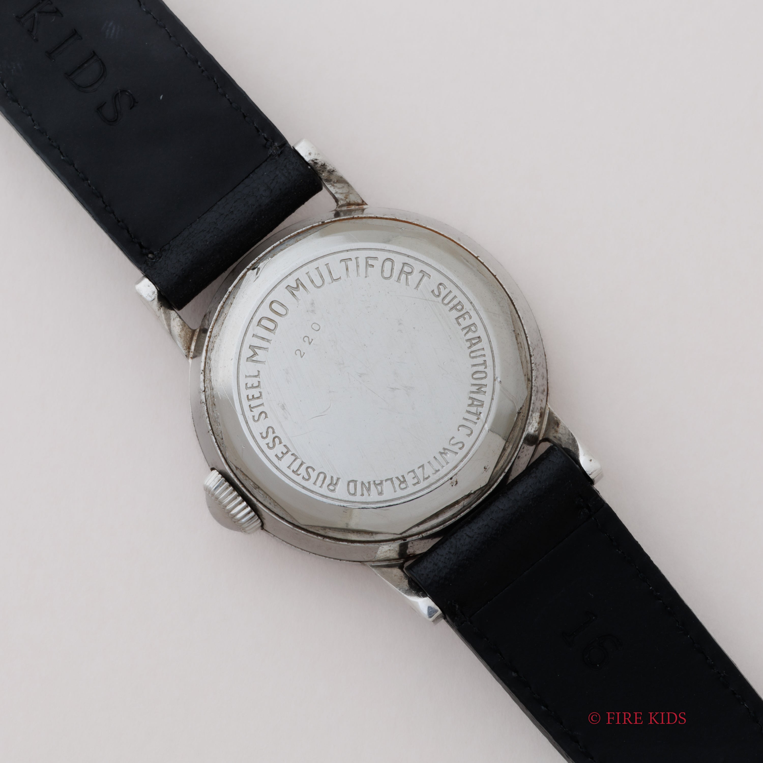 ミドー マルチフォート バンパーオートマチック ステップベゼル 1940年代後半製 Cal.817