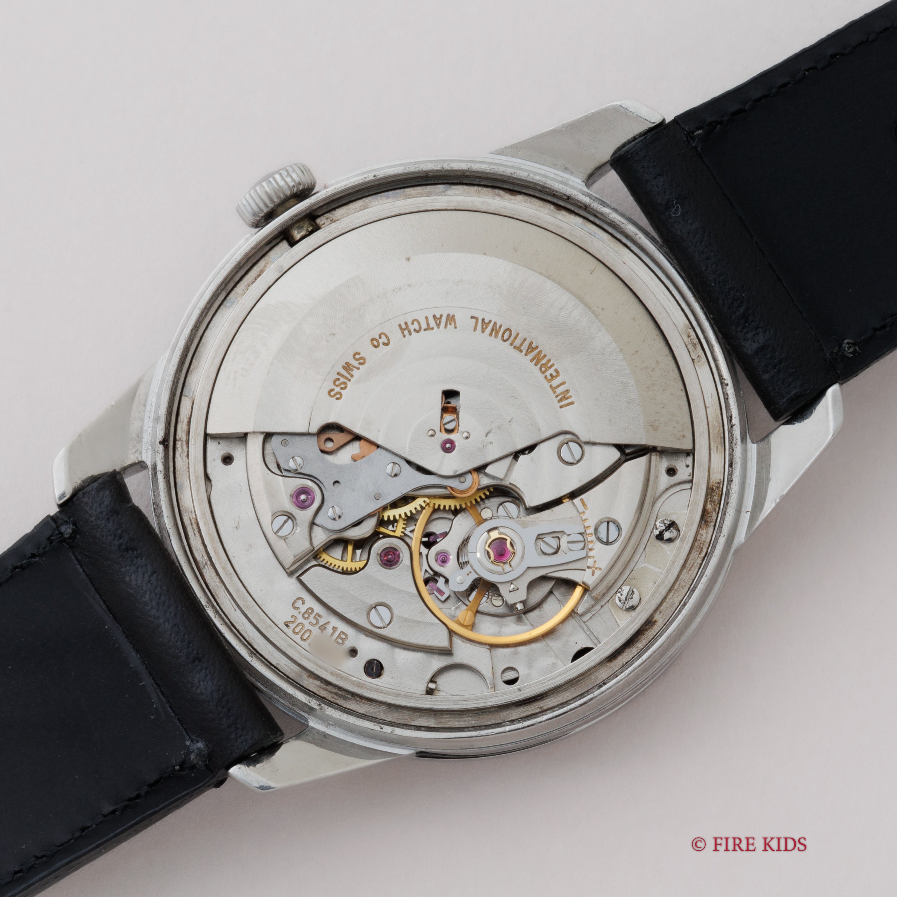 IWC ラウンドケース オートマチック 1970年製 Ref.R810AD ダークグレーダイヤル