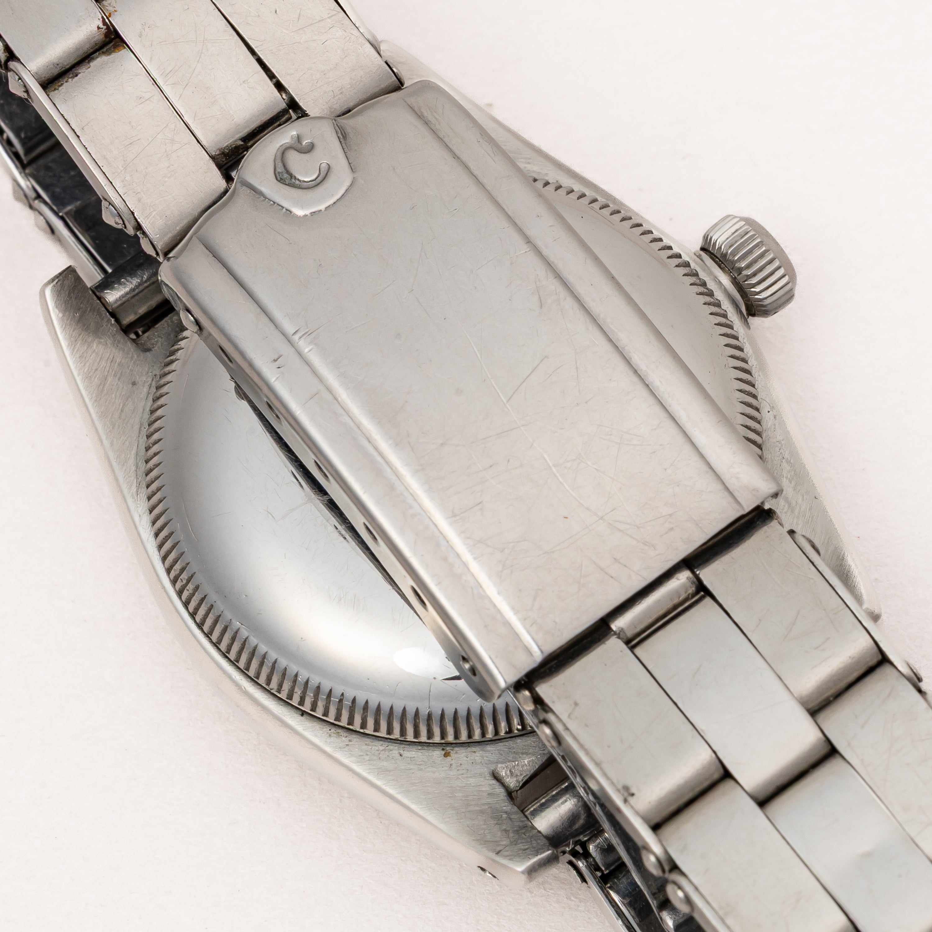 ロレックス バブルバック アラビアダイヤル 1946年製 Ref.2940  CLEWCOブレス