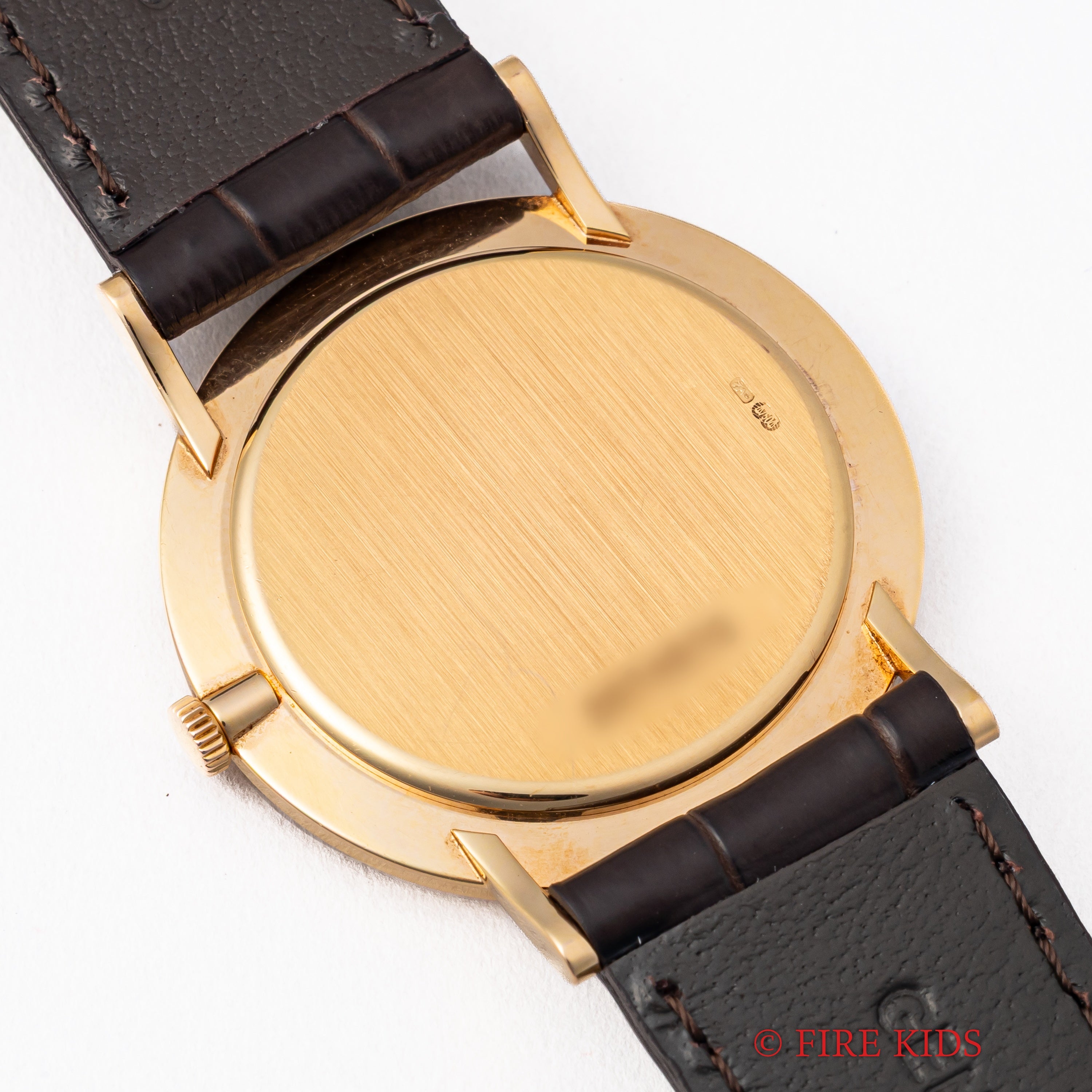 IWC 18金無垢ラウンドケース Ref.2010 1994年製 手巻き Cal.1852ホワイトローマンダイヤル ギャラ付き