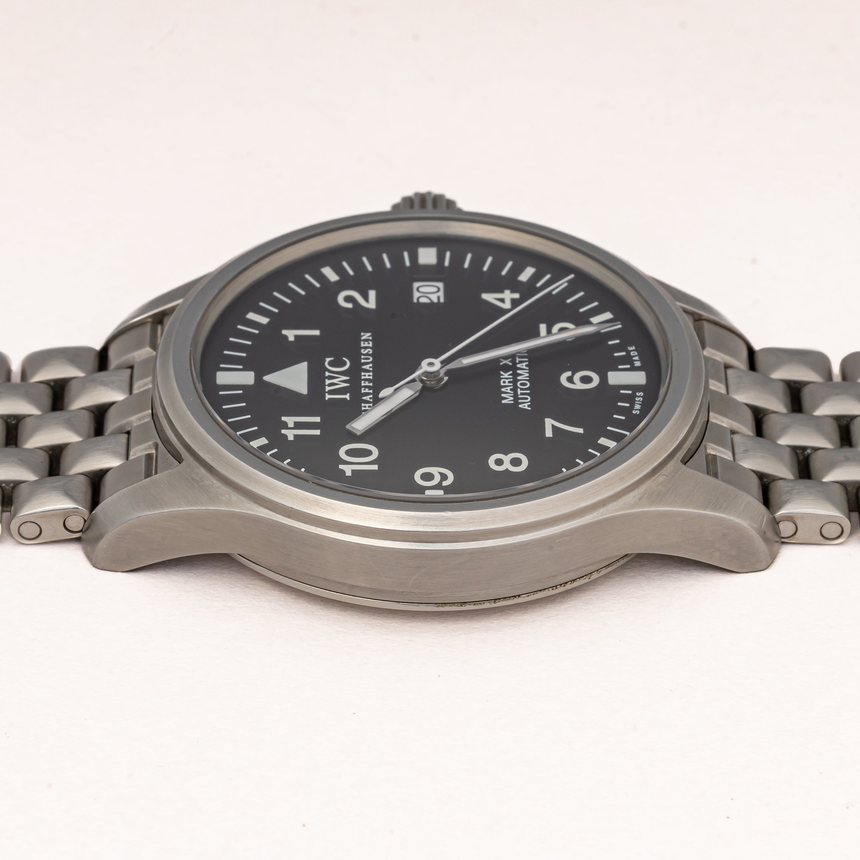 IWC 2001年製 マーク15 ブレス付き 箱、ギャラ付き パイロットウォッチ