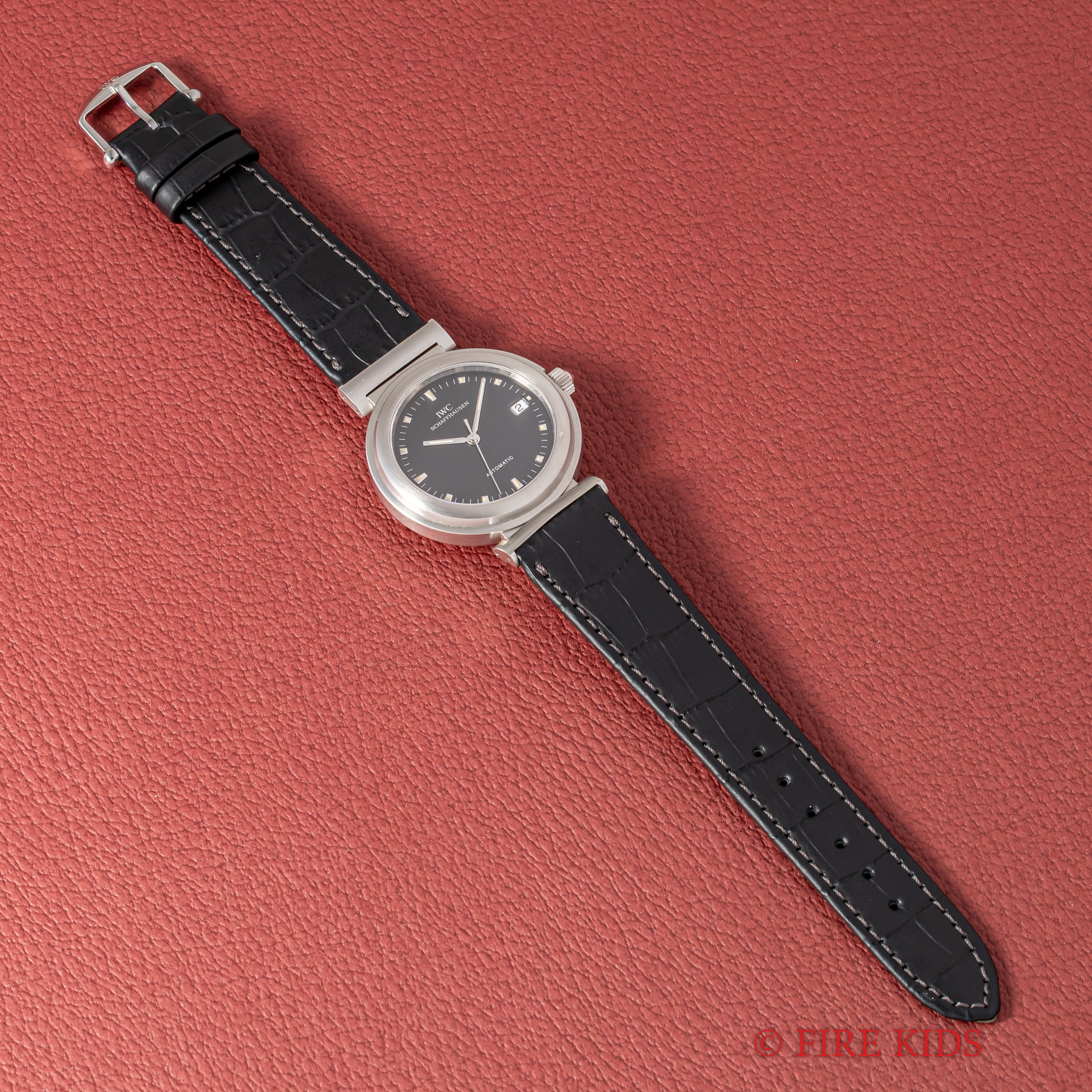 IWC ダ・ヴィンチ ブラックダイヤル トリチウム夜光 オートマチック 1998年製 箱・冊子付き