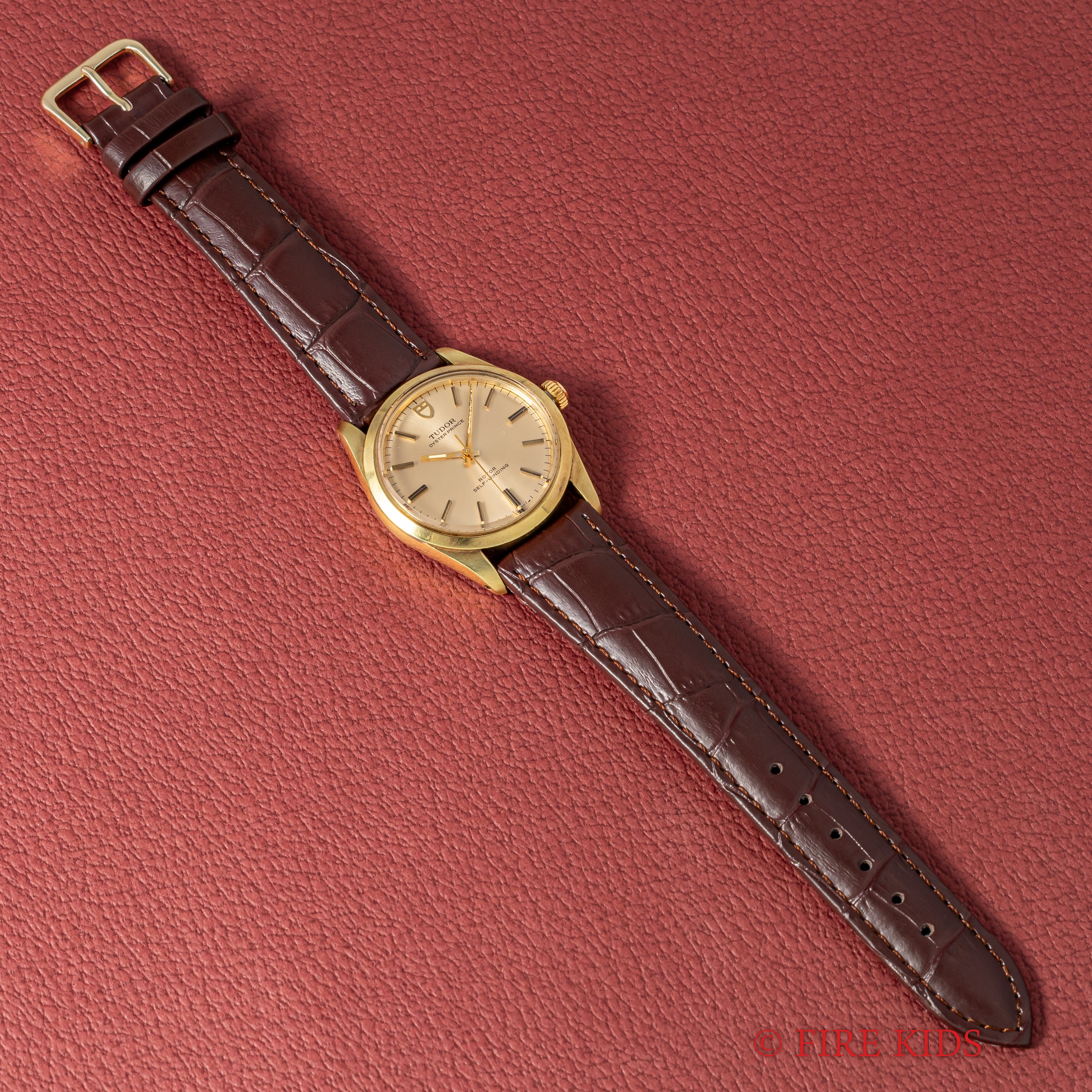 チューダー Ref.7995/1 金張り オイスタープリンス 自動巻き 1972年製 ノンデイト