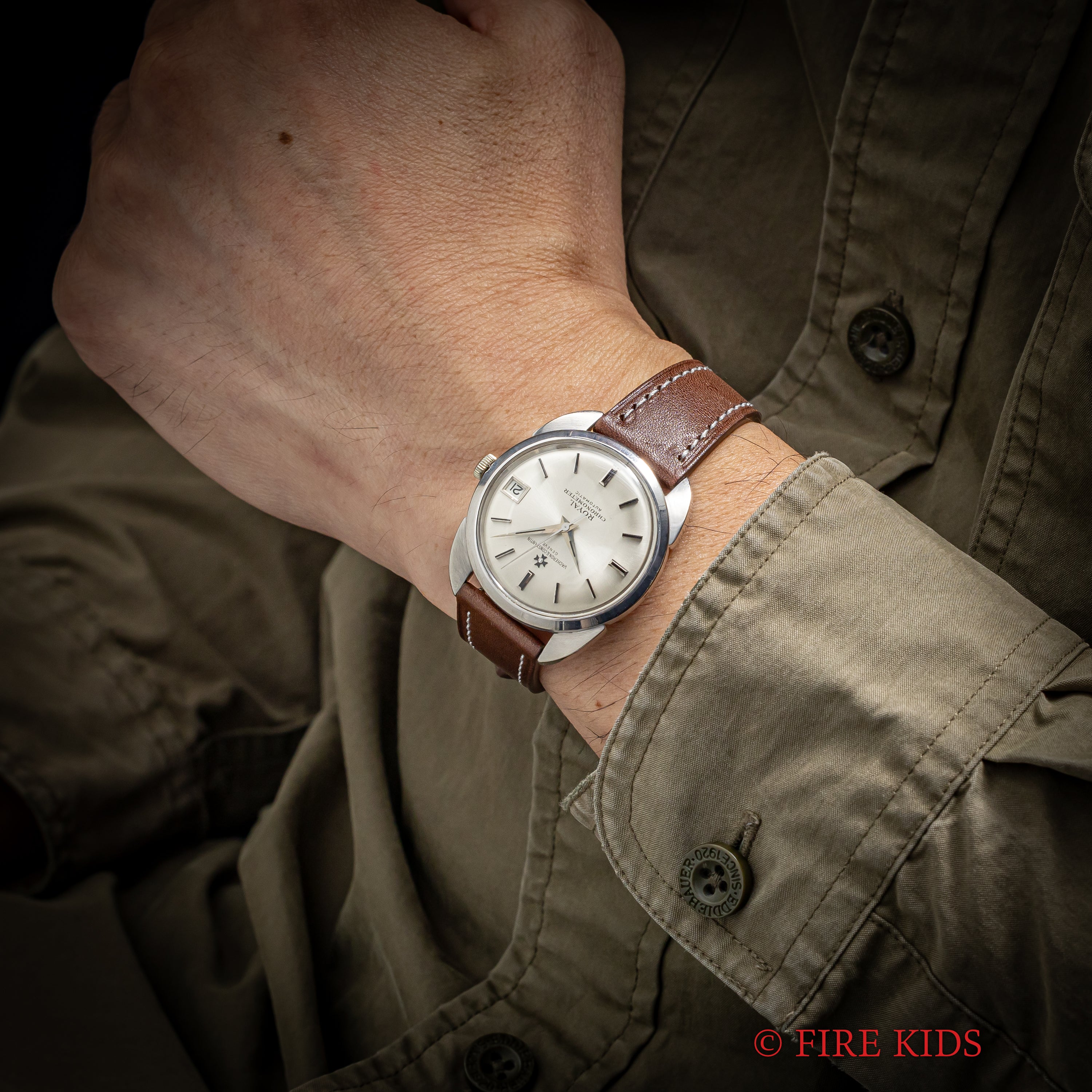 ヴァシュロン・コンスタンタン クロノメーターロワイヤル 自動巻き 18金無垢 1960年代製