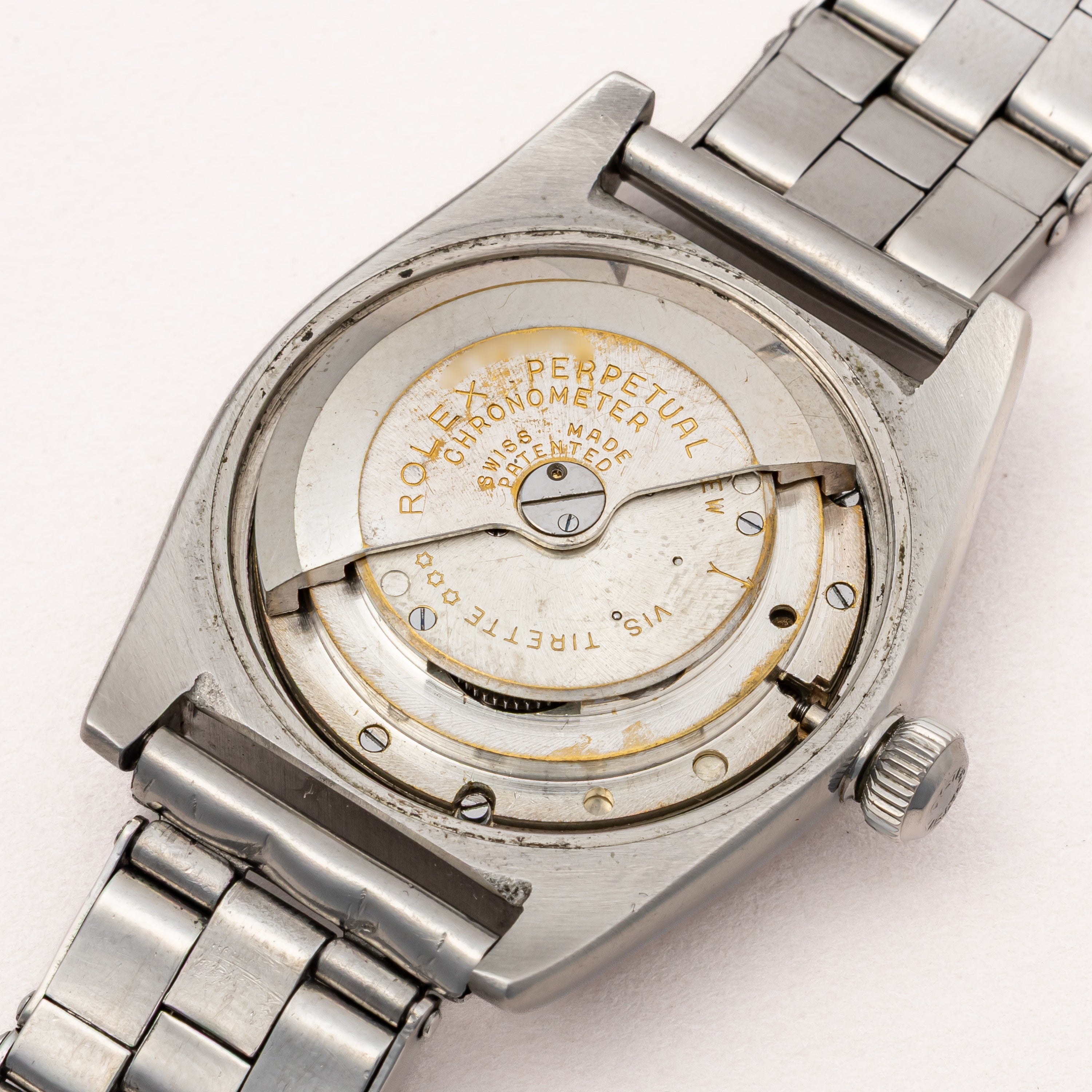 ロレックス バブルバック アラビアダイヤル 1946年製 Ref.2940  CLEWCOブレス