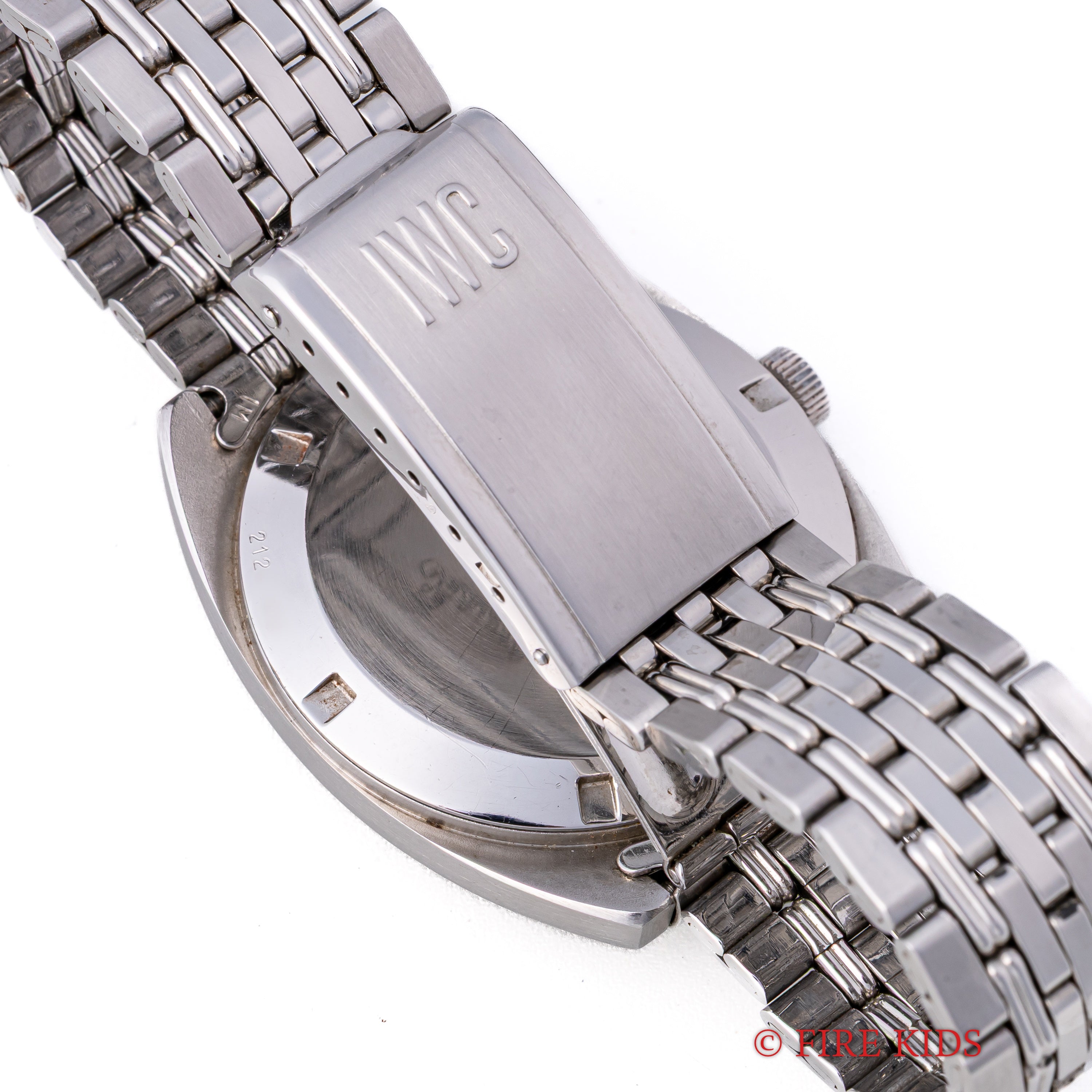 IWC 1975年製 トノーケース ペラトン式自動巻 Cal.8541B 純正ゲイフレアーブレス