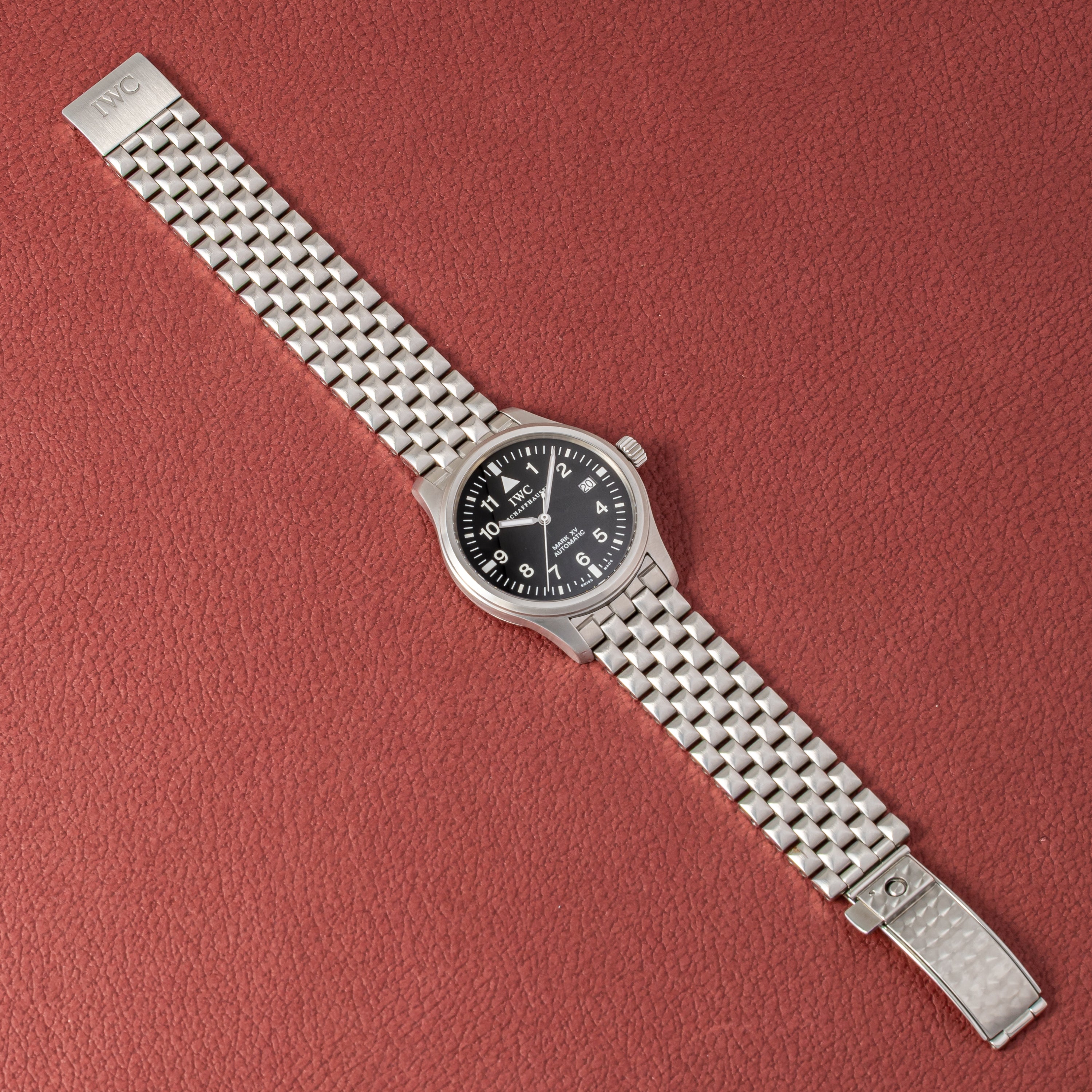 IWC 2001年製 マーク15 ブレス付き 箱、ギャラ付き パイロットウォッチ