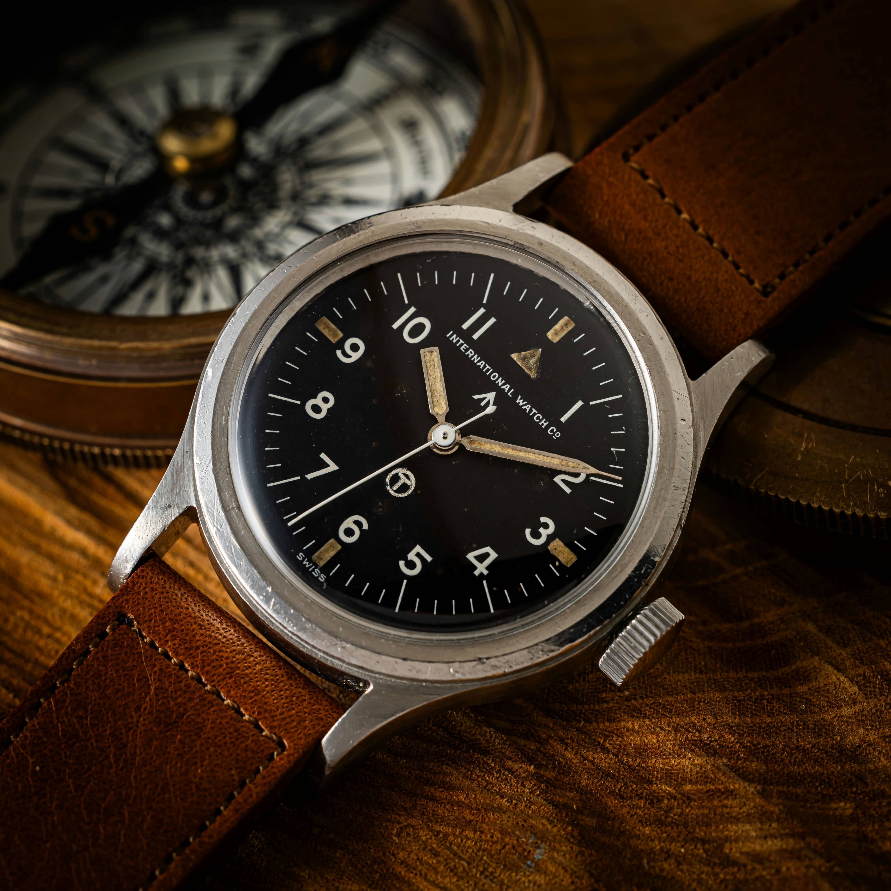 IWC マーク11 イギリス空軍 6B/346 1952年製 Cal.89ハック付き