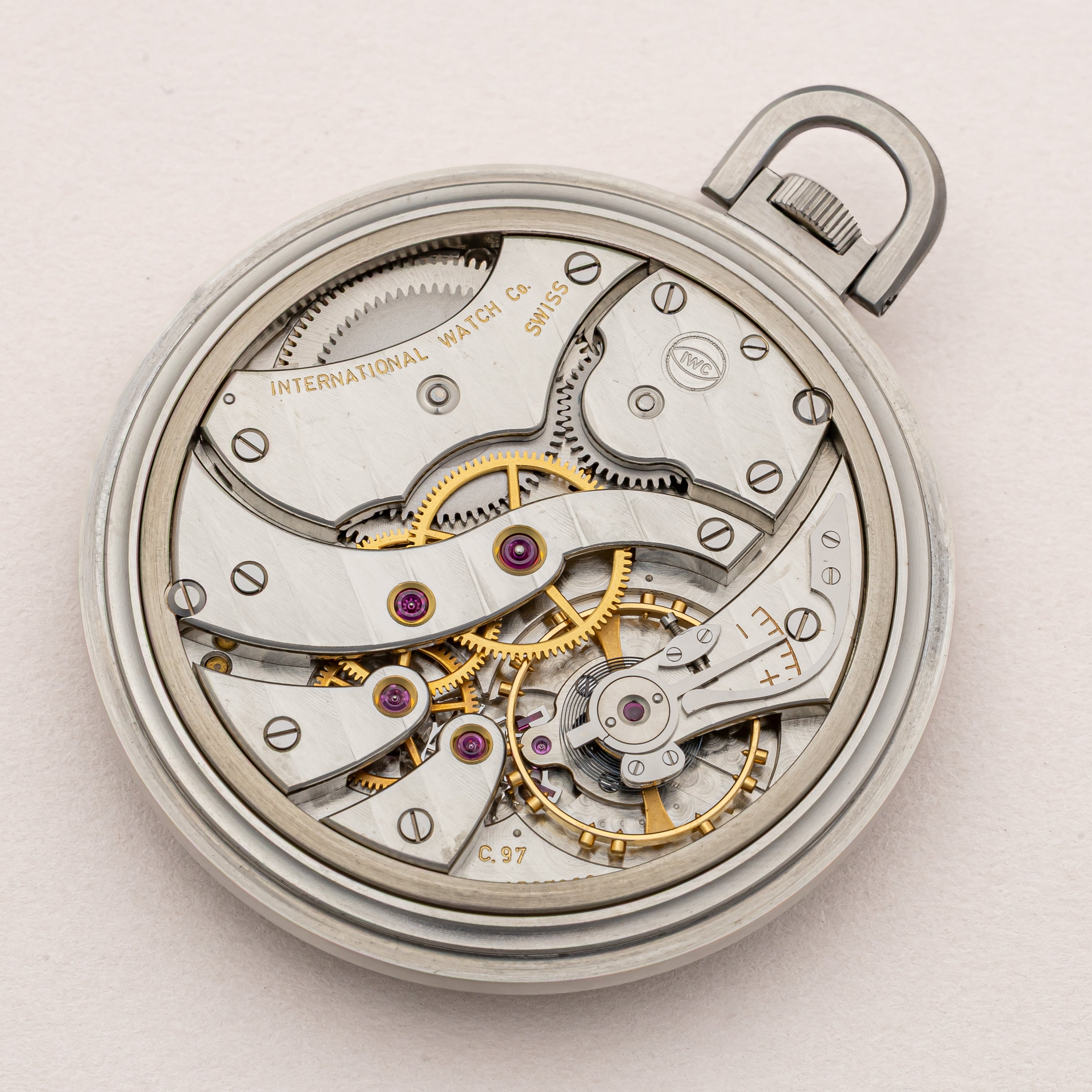 IWC 懐中時計 Cal.97 スモールセコンド 1961年製