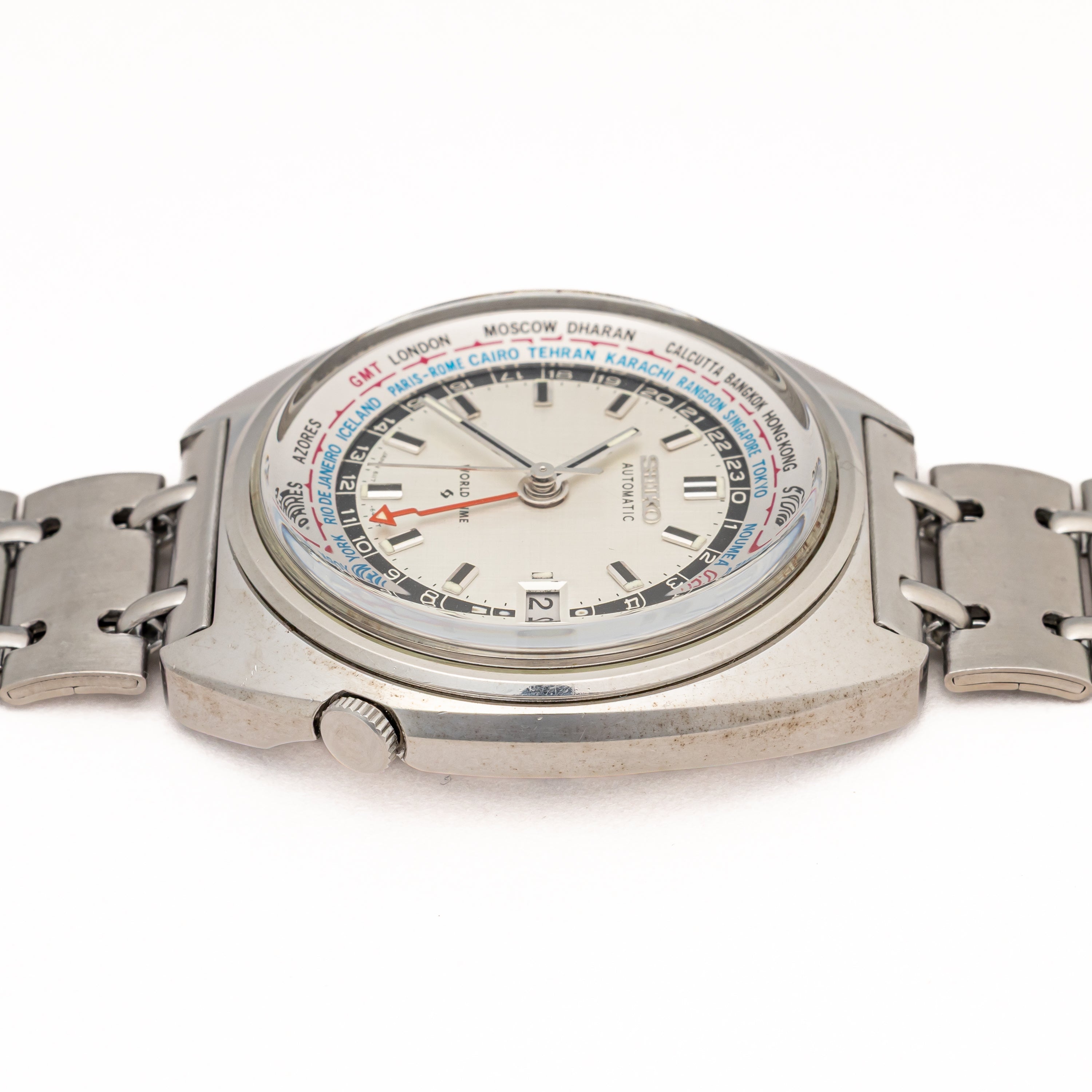 セイコー ワールドタイム 自動巻き 1969年製 3rdモデル Ref.6117-6400