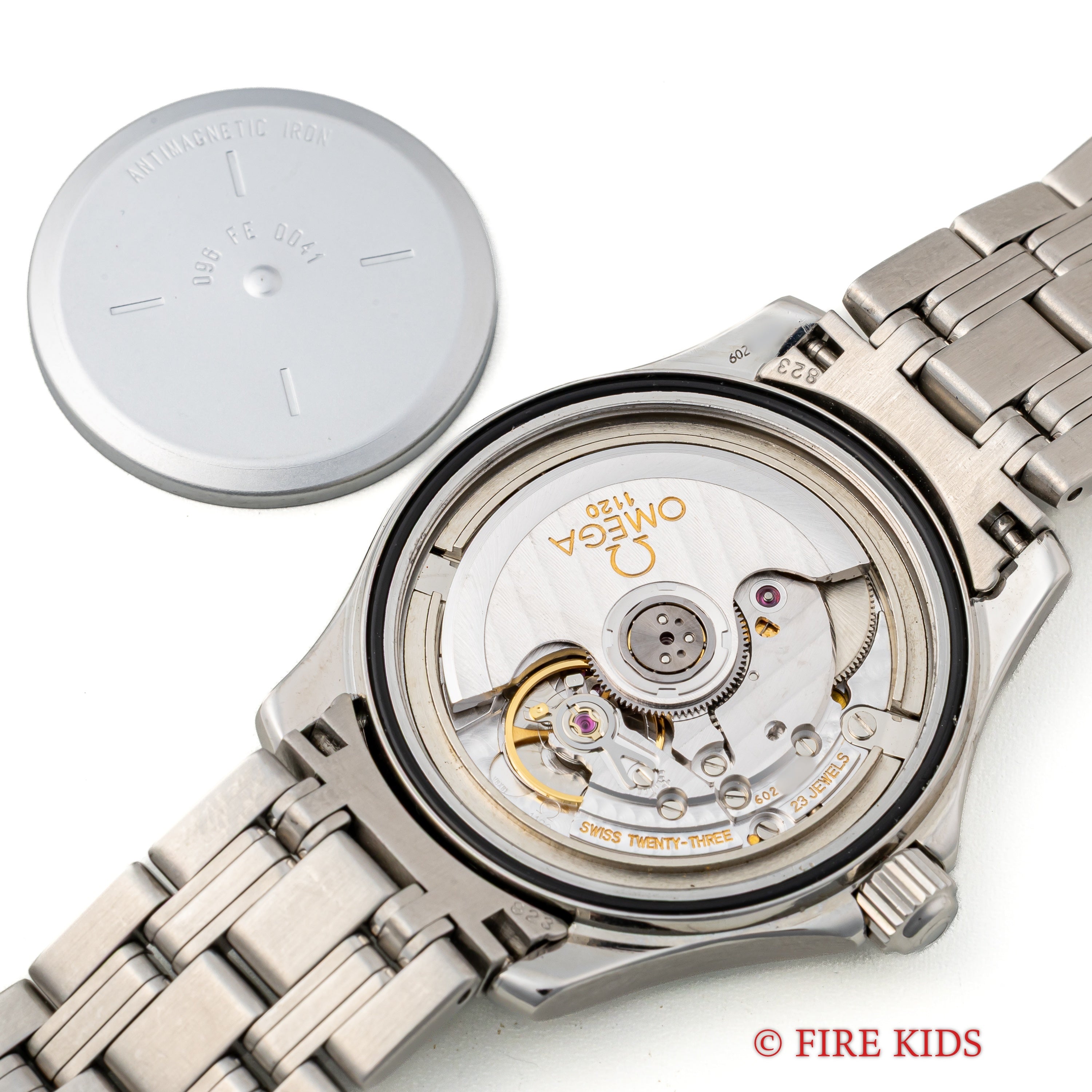 オメガ シーマスター120 ジャック・マイヨール 1998年製 限定モデル 自動巻き Ref.2506.70/168.1614 Cal.1120 ギャラ付き