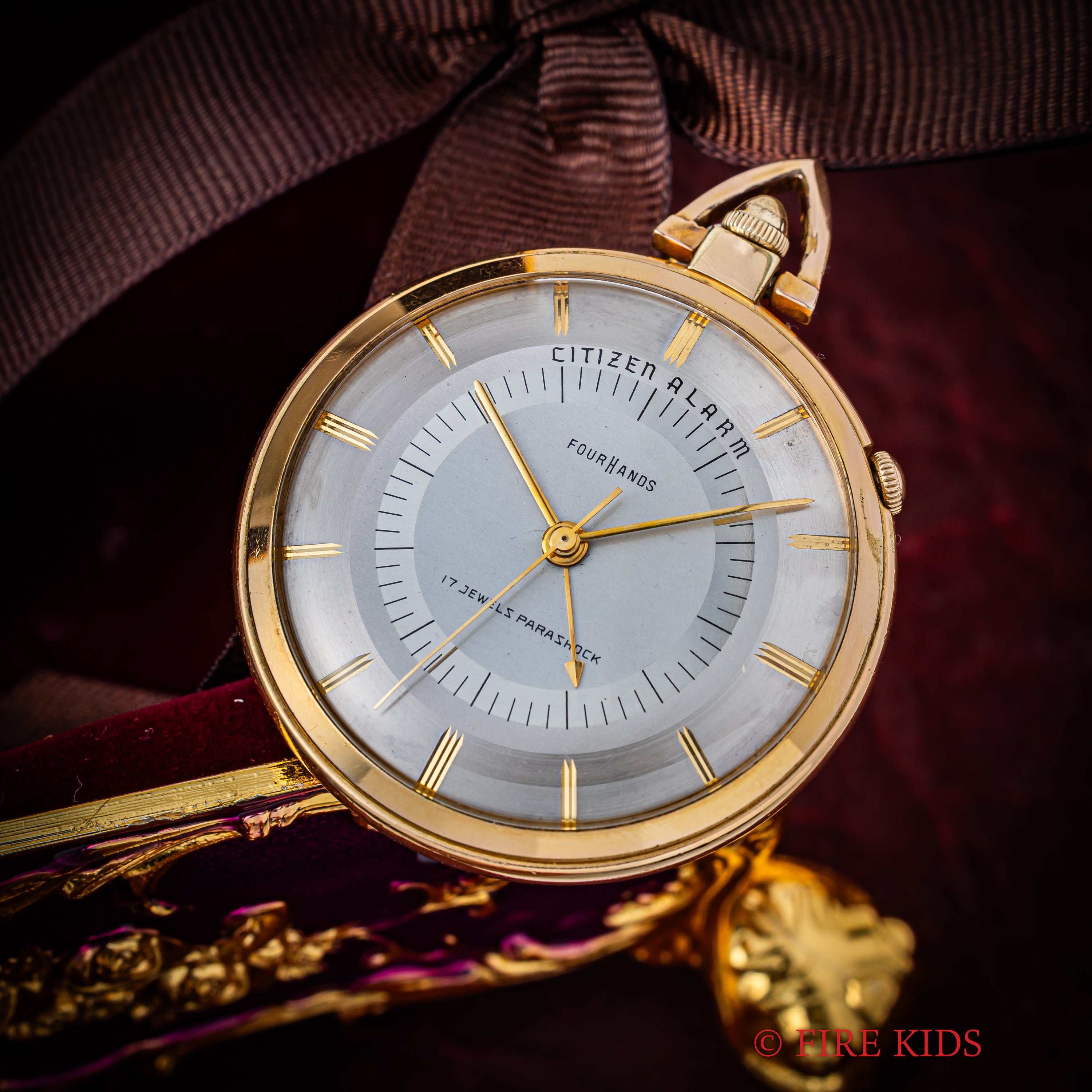 シチズン アラーム 4H 1963年製 手巻き 懐中時計