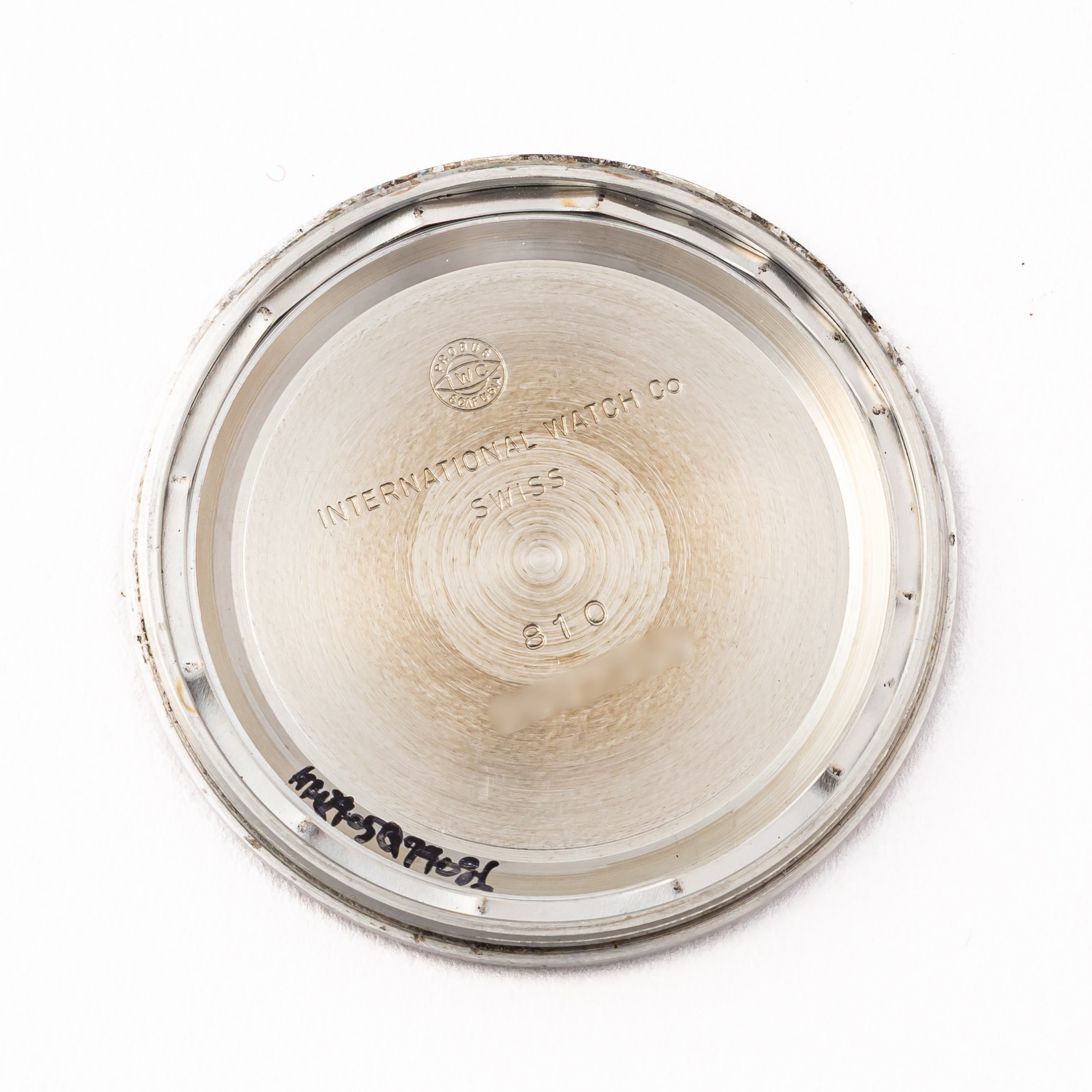 IWC ラウンド 1970年製（昭和45年製） Cal.89 手巻き 箱ギャラ  R810 純正ブレス