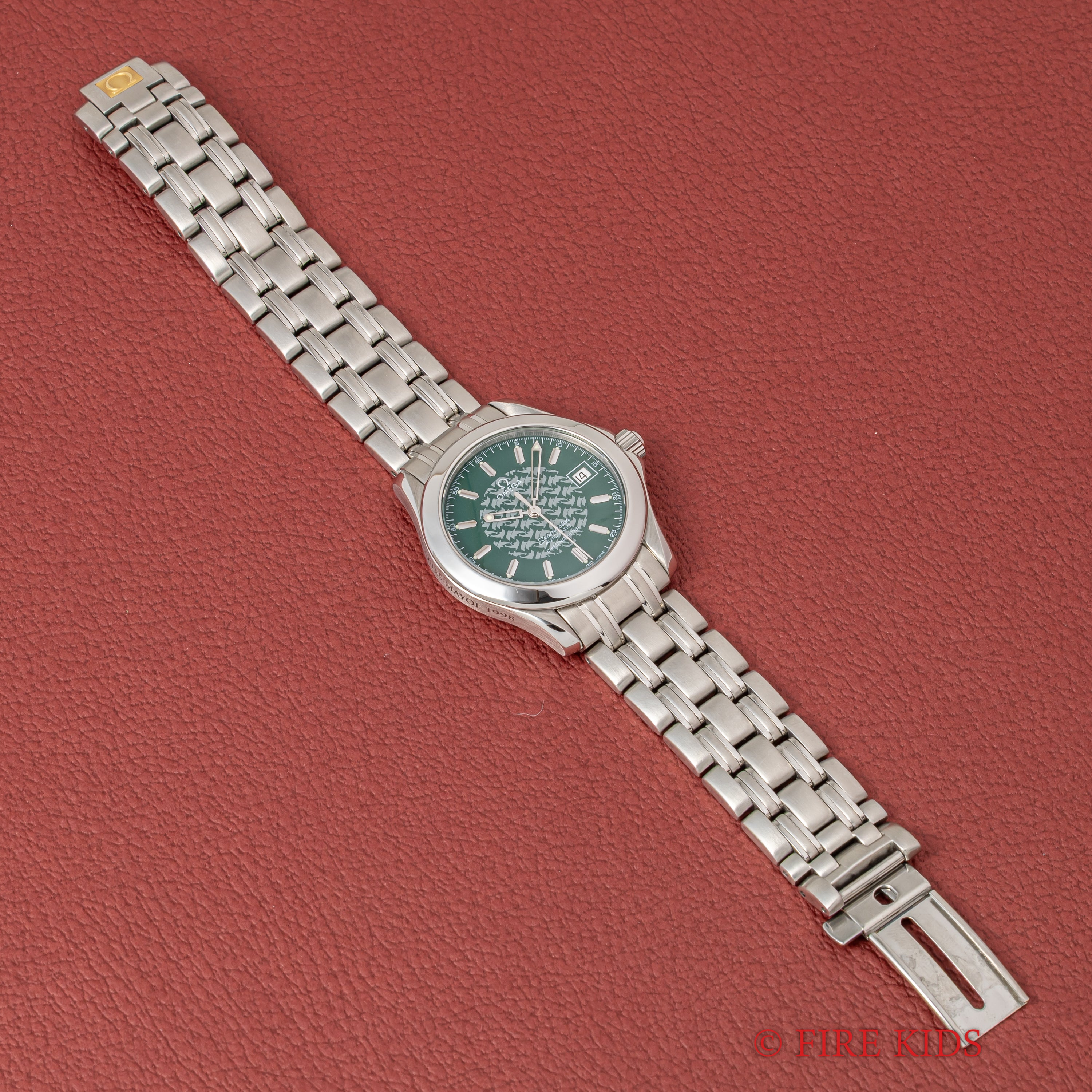 オメガ シーマスター120 ジャック・マイヨール 1998年製 限定モデル 自動巻き Ref.2506.70/168.1614 Cal.1120 ギャラ付き