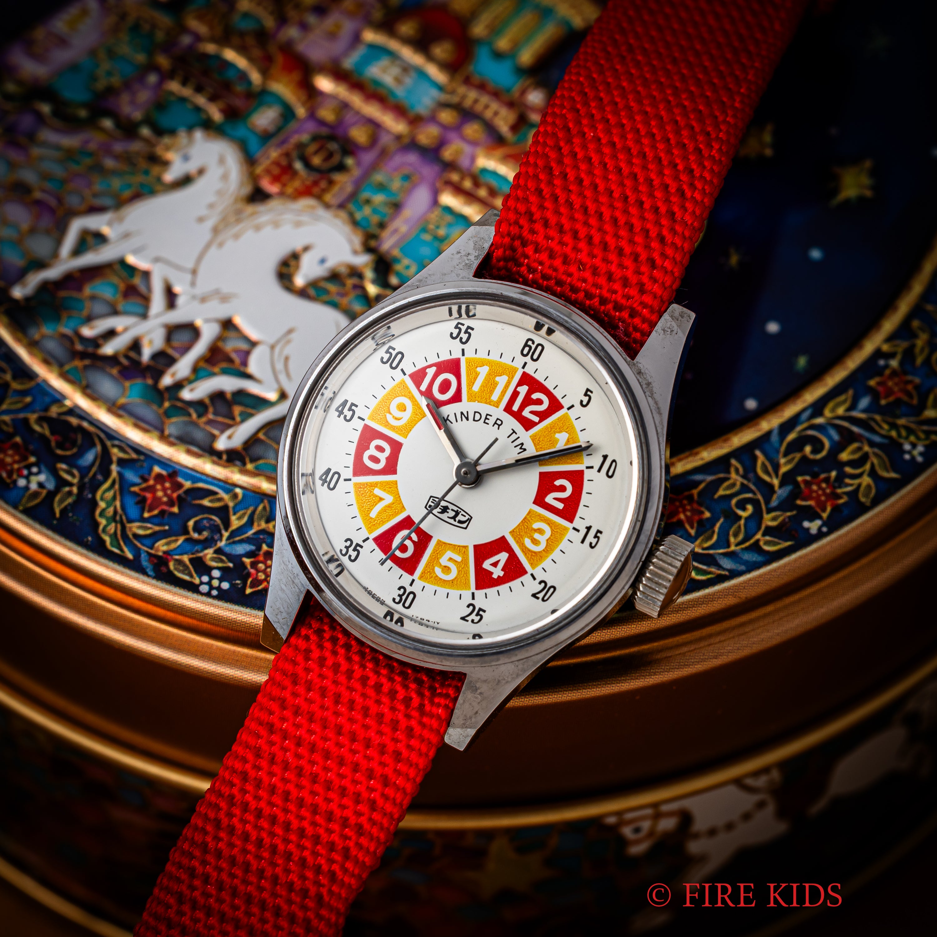 シチズン キンダータイム 1970年代製 手巻き カタカナシチズン レディース Ref.JU0J2101-YD