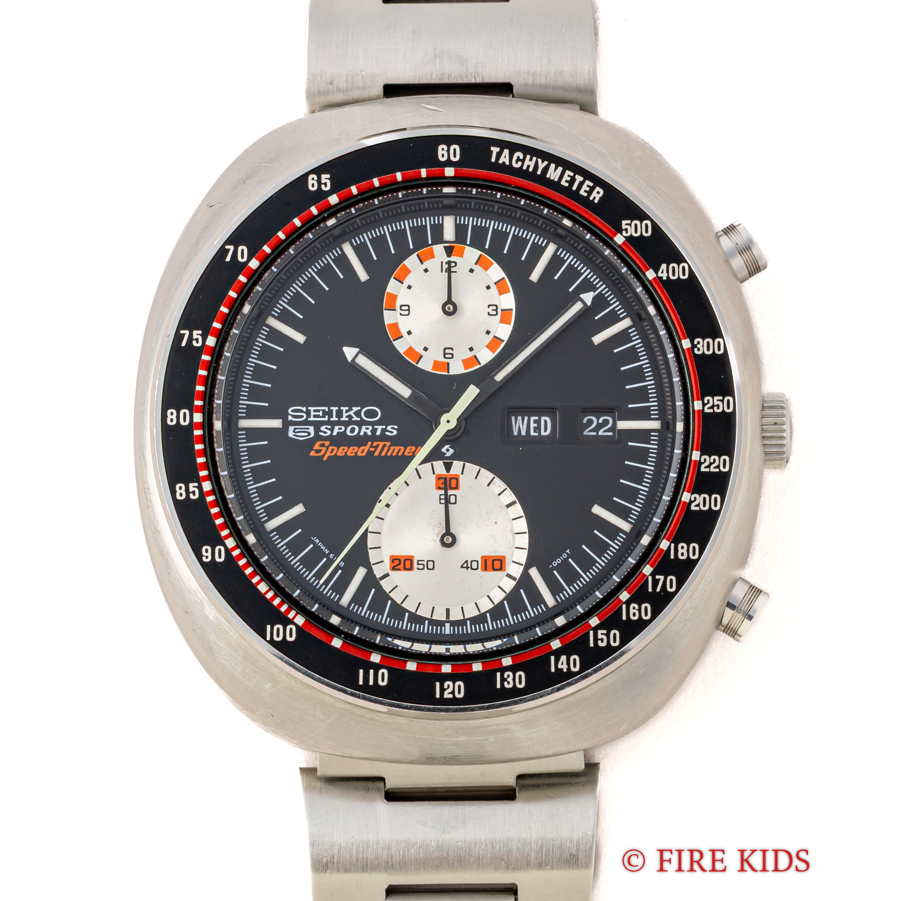 セイコー 1972年製 5スポーツ スピードタイマー UFO Ref.6138-0011 自動巻クロノグラフ 国内仕様