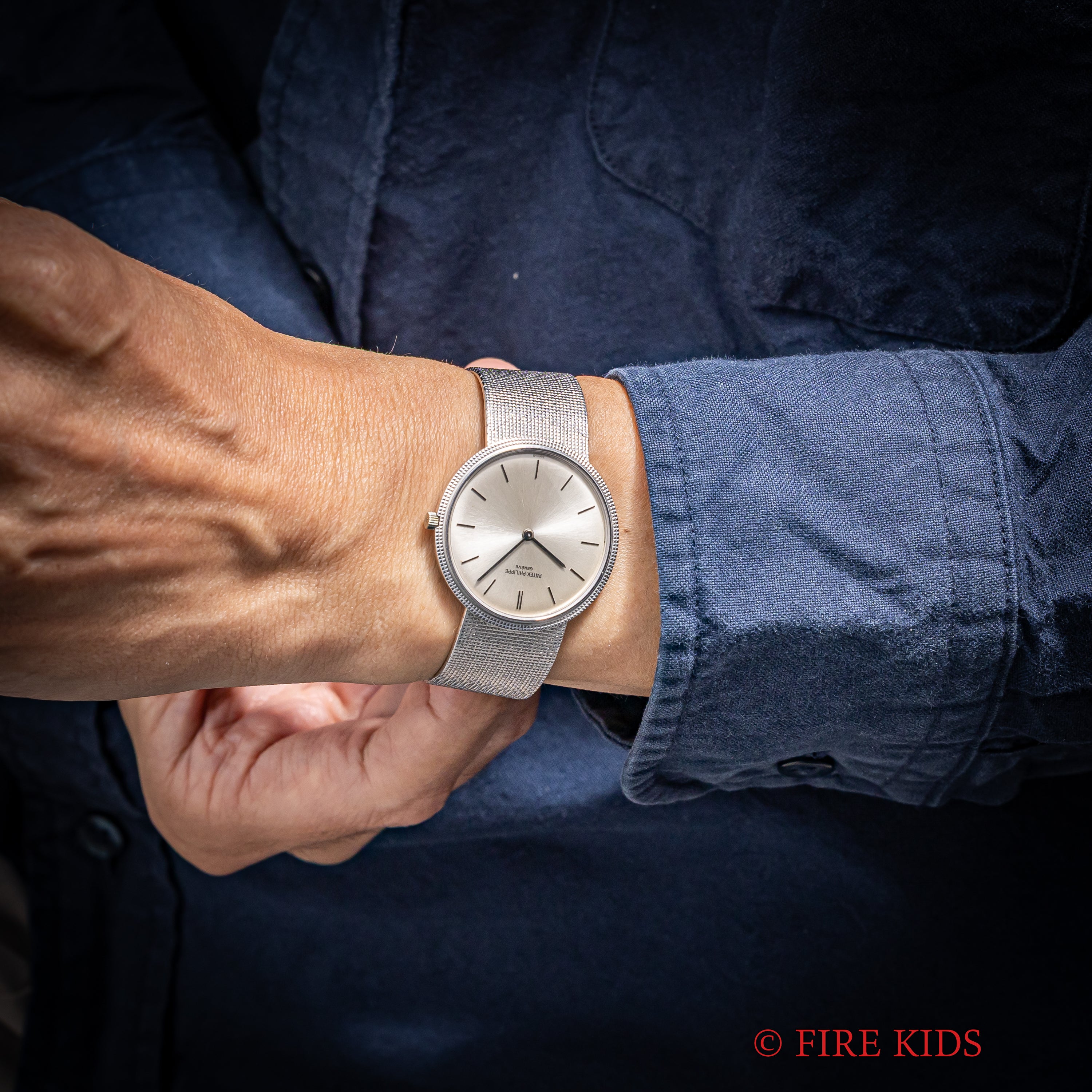 パテック・フィリップ カラトラバ 1970年製（昭和45年製）Ref.3520 10 18KWG 純正ブレス アーカイブ付き