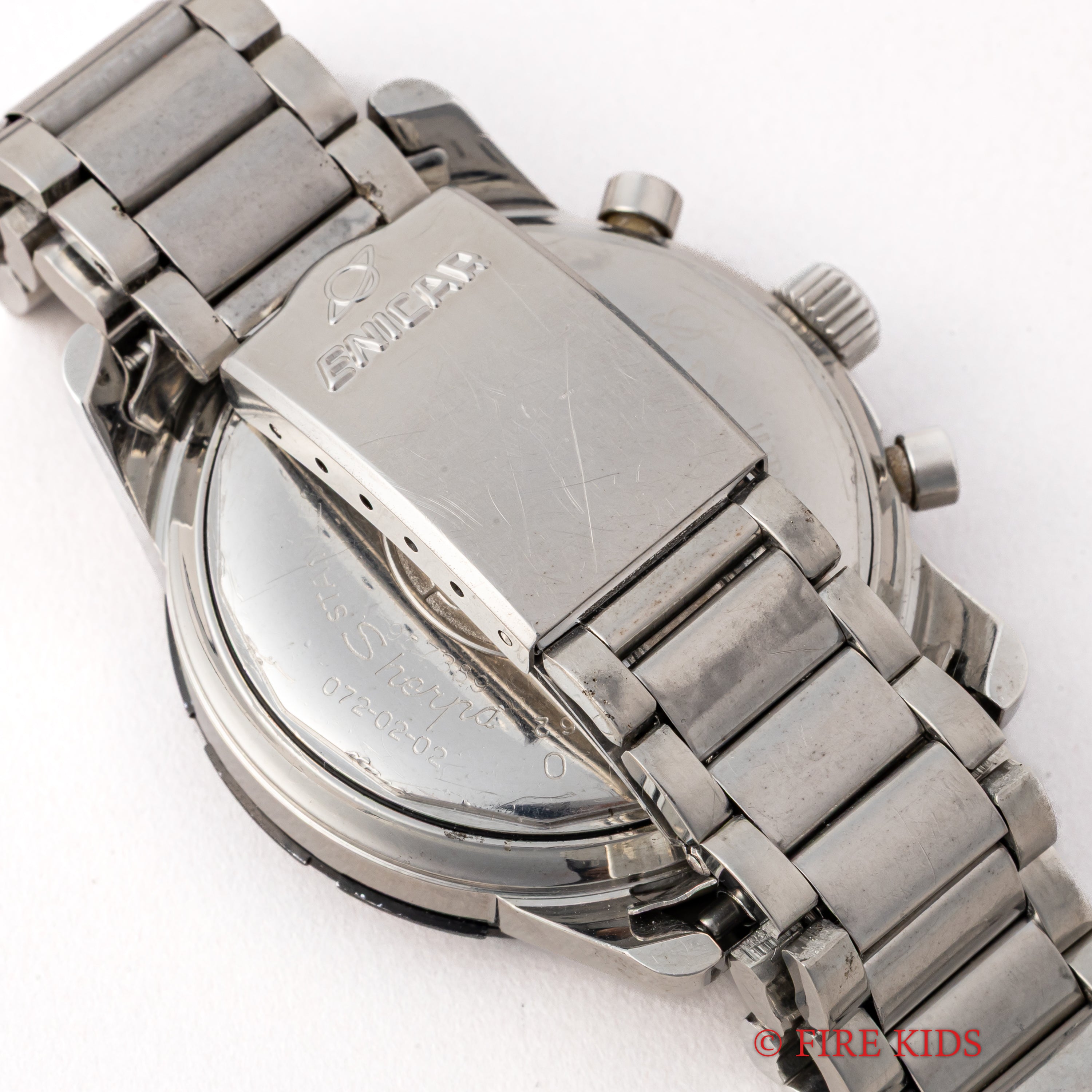 エニカ アクアグラフ MK3 スーパーコンプレッサーケース バルジュー72 Ref.072-02-02 純正ブレス付き