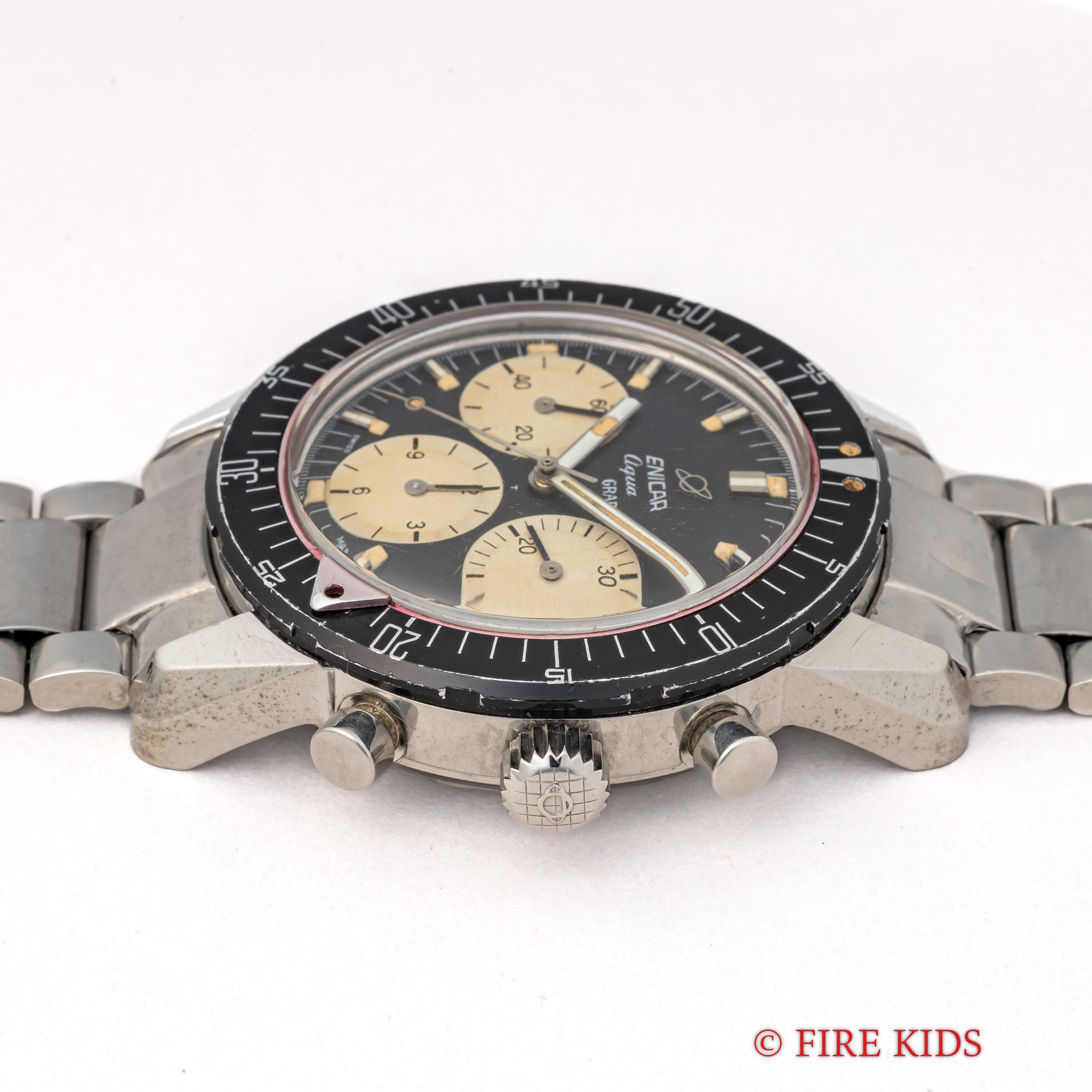 エニカ アクアグラフ MK3 スーパーコンプレッサーケース バルジュー72 Ref.072-02-02 純正ブレス付き