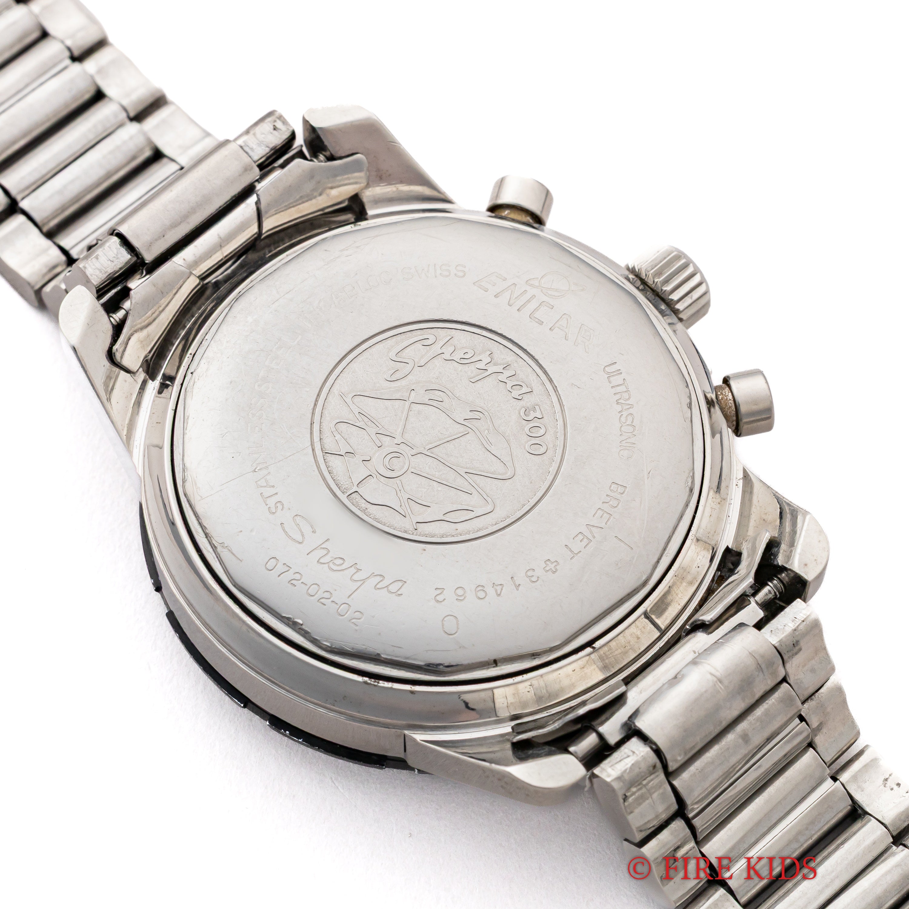 エニカ アクアグラフ MK3 スーパーコンプレッサーケース バルジュー72 Ref.072-02-02 純正ブレス付き