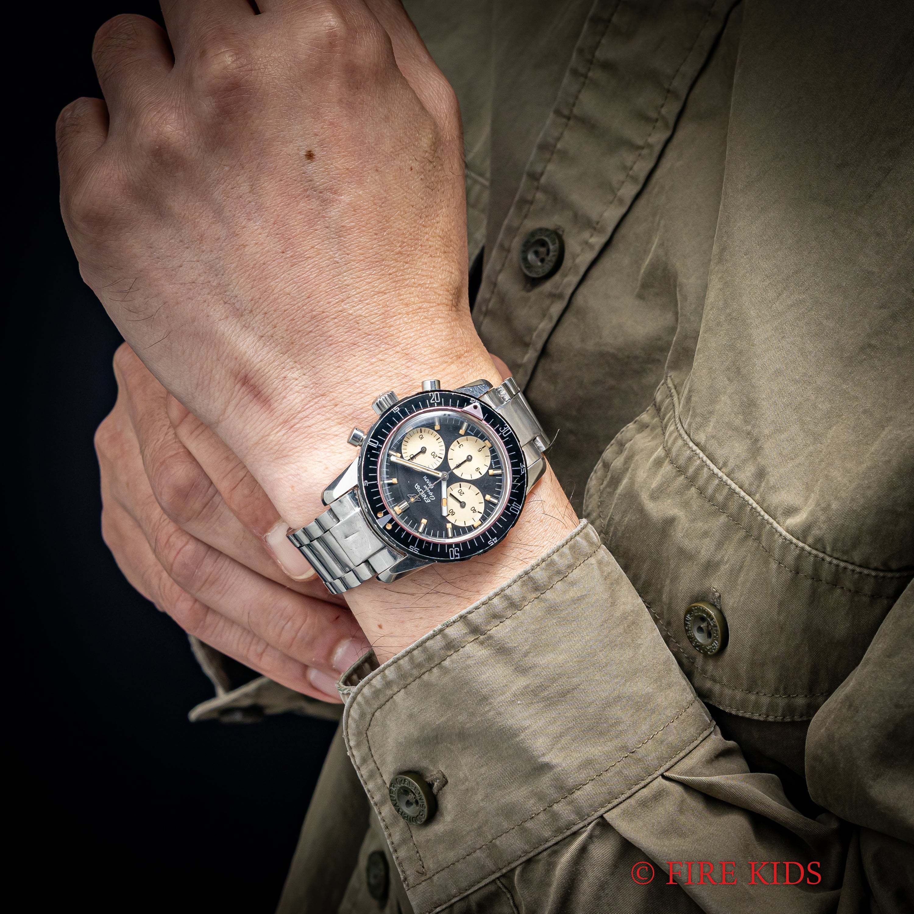 エニカ アクアグラフ MK3 スーパーコンプレッサーケース バルジュー72 Ref.072-02-02 純正ブレス付き