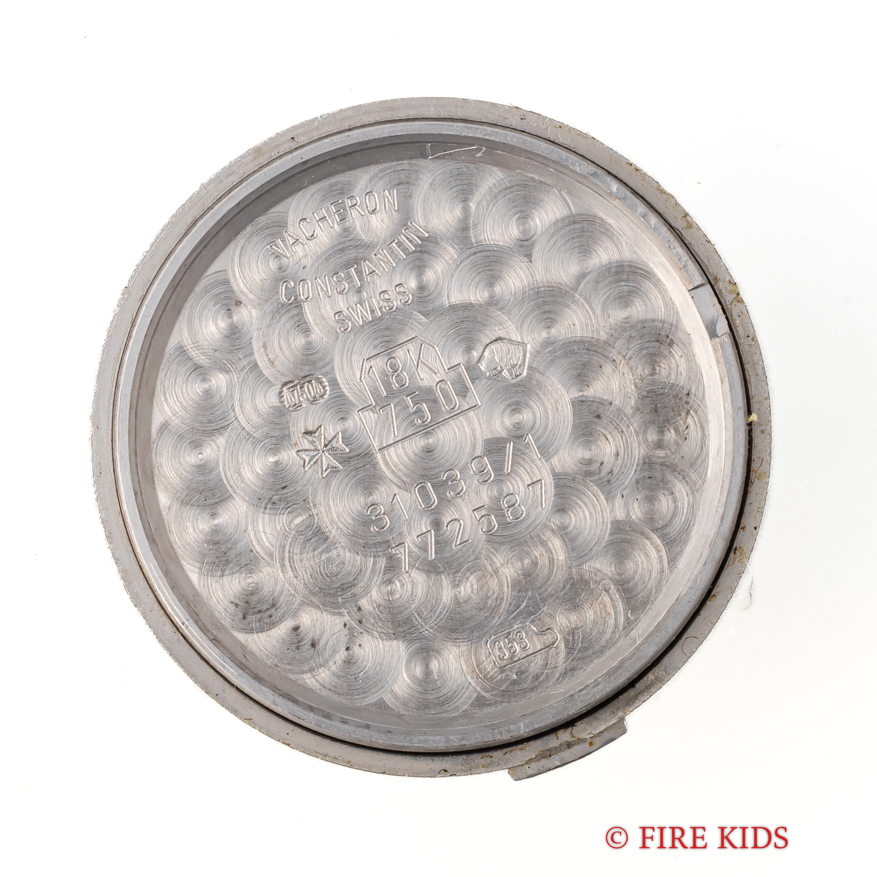 ヴァシュロン・コンスタンタン エッセンシャル 1990年代製 Ref.31039 18金ホワイトゴールド 12Pダイヤ 純正尾錠 ギャラ付