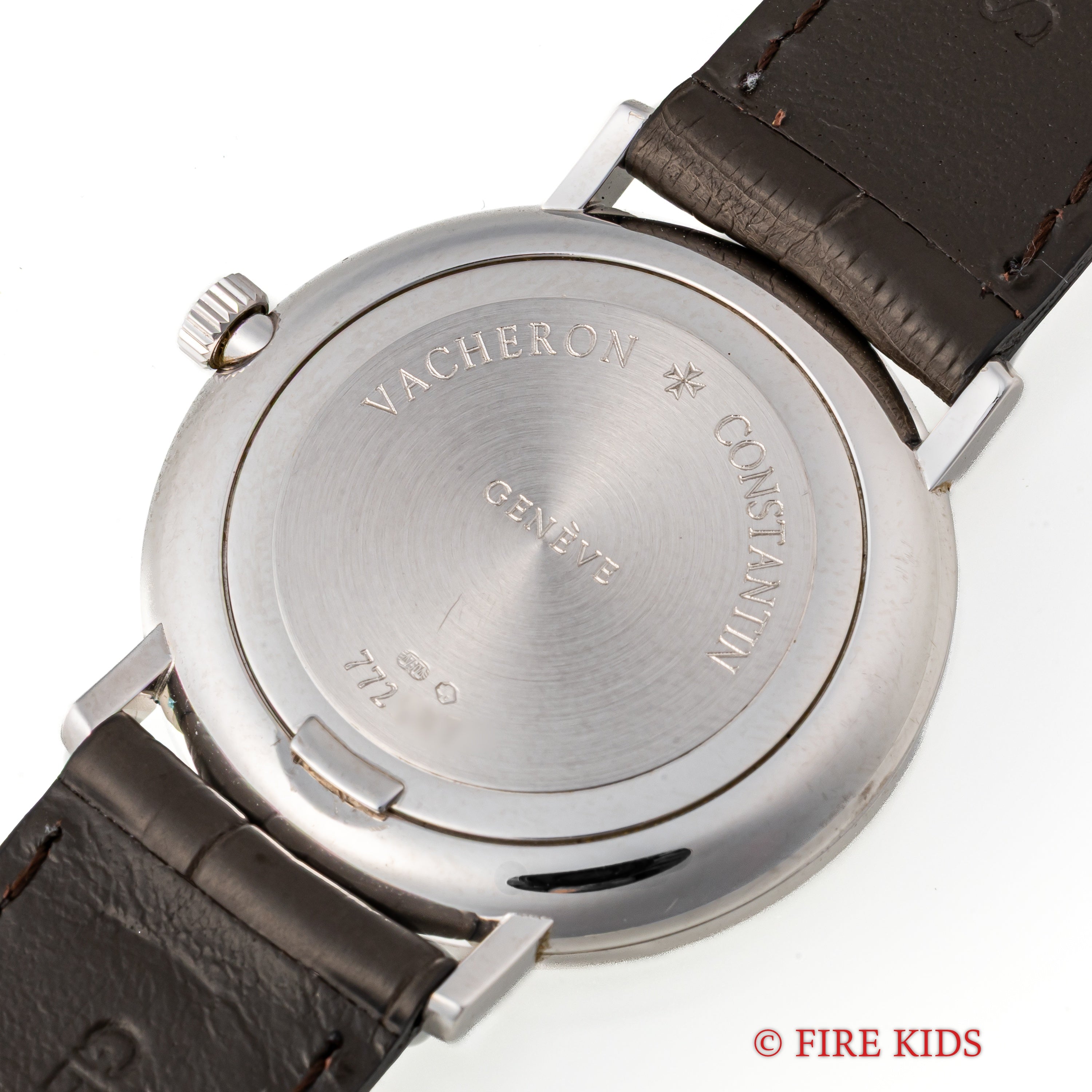 ヴァシュロン・コンスタンタン エッセンシャル 1990年代製 Ref.31039 18金ホワイトゴールド 12Pダイヤ 純正尾錠 ギャラ付