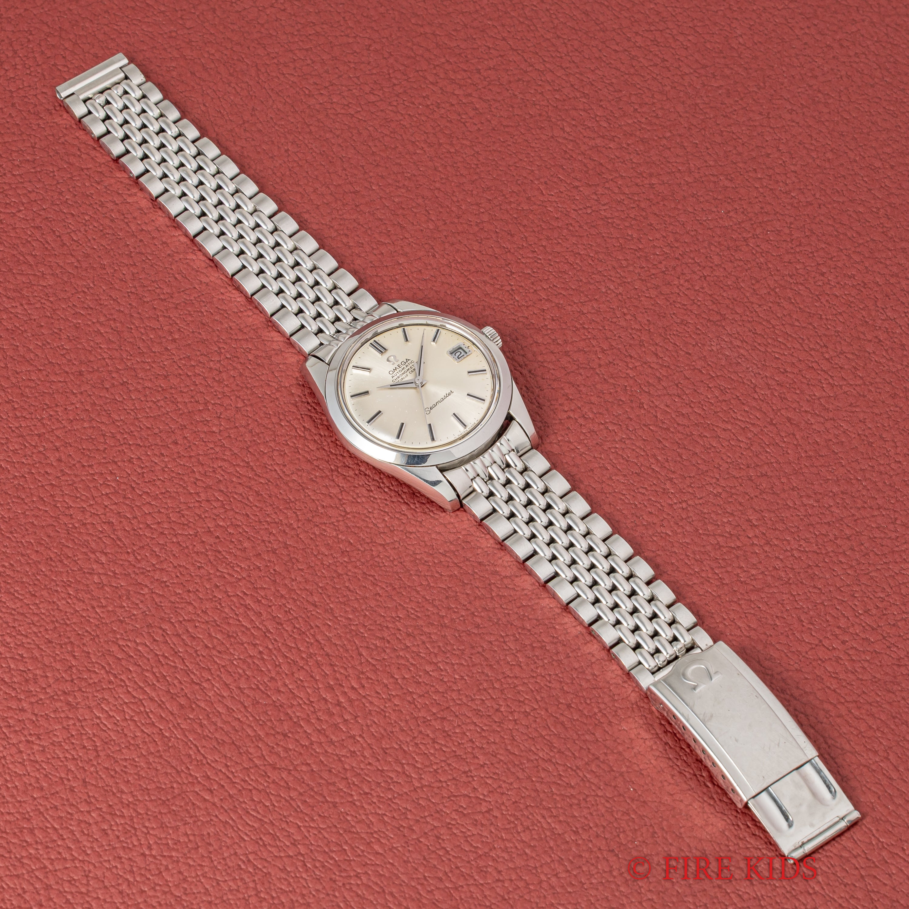 オメガ シーマスター クロノメーター 1969年製 自動巻 Cal.564 純正ライスブレス