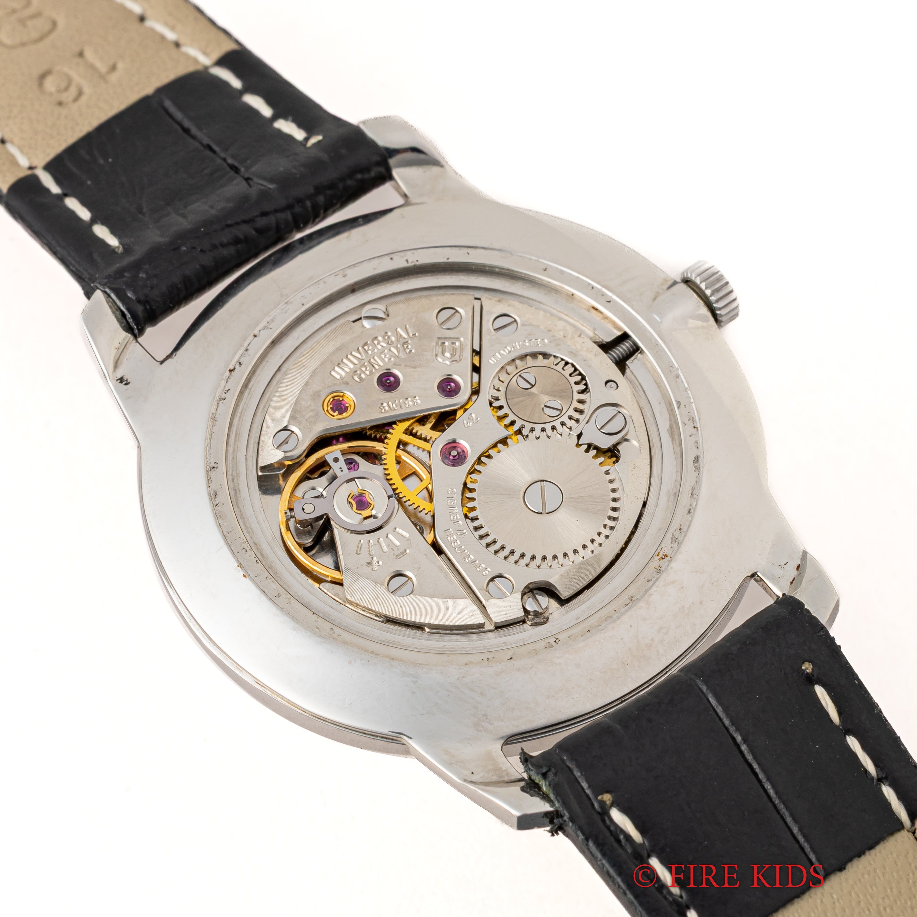 ユニバーサルジュネーブ アルテッセ ホワイトローマン 1970年代製 手巻き