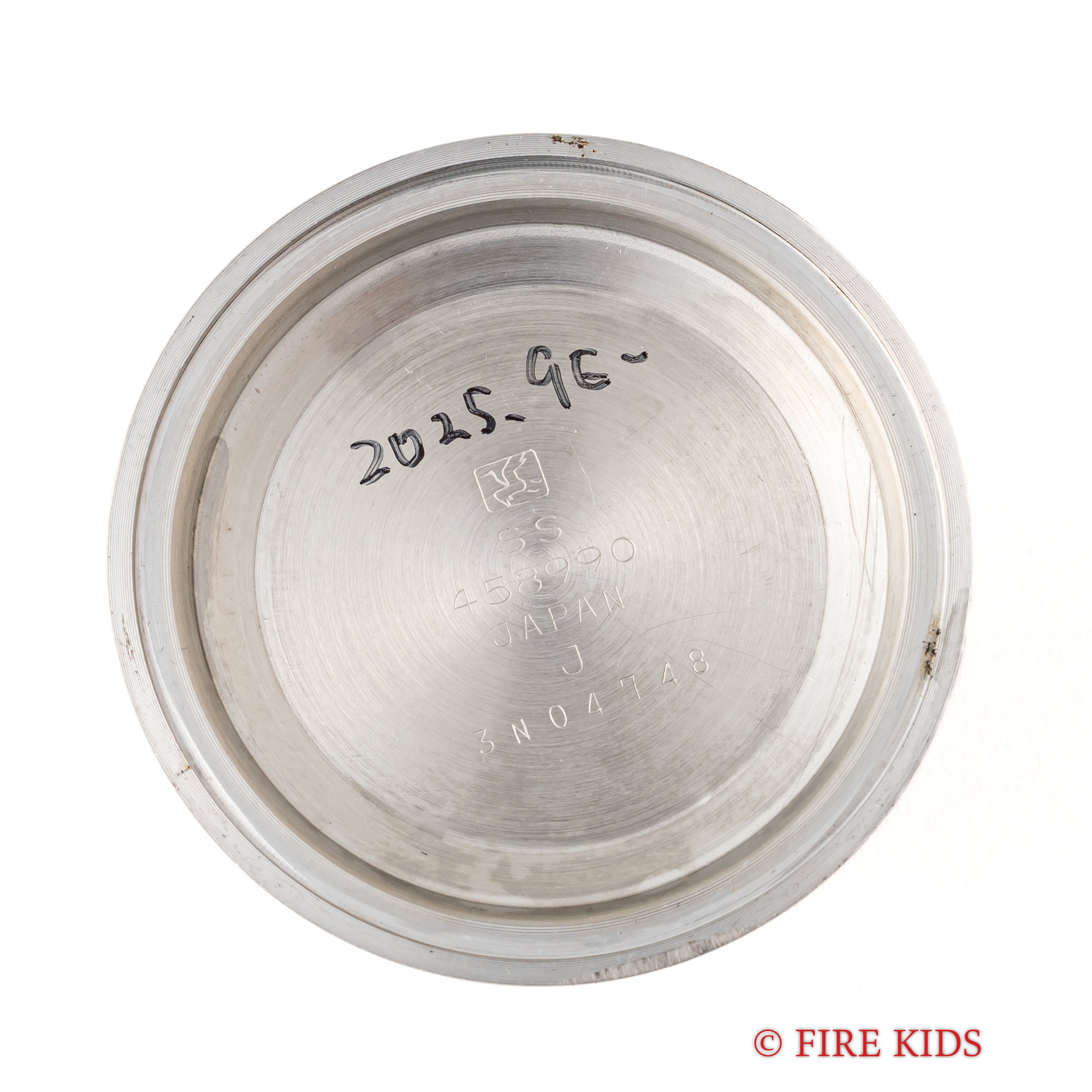 セイコー 1963年製 ワンプッシュクロノグラフ 黒文字盤 プラベゼル Ref.458990 東京オリンピック記念モデル 純正ブレス