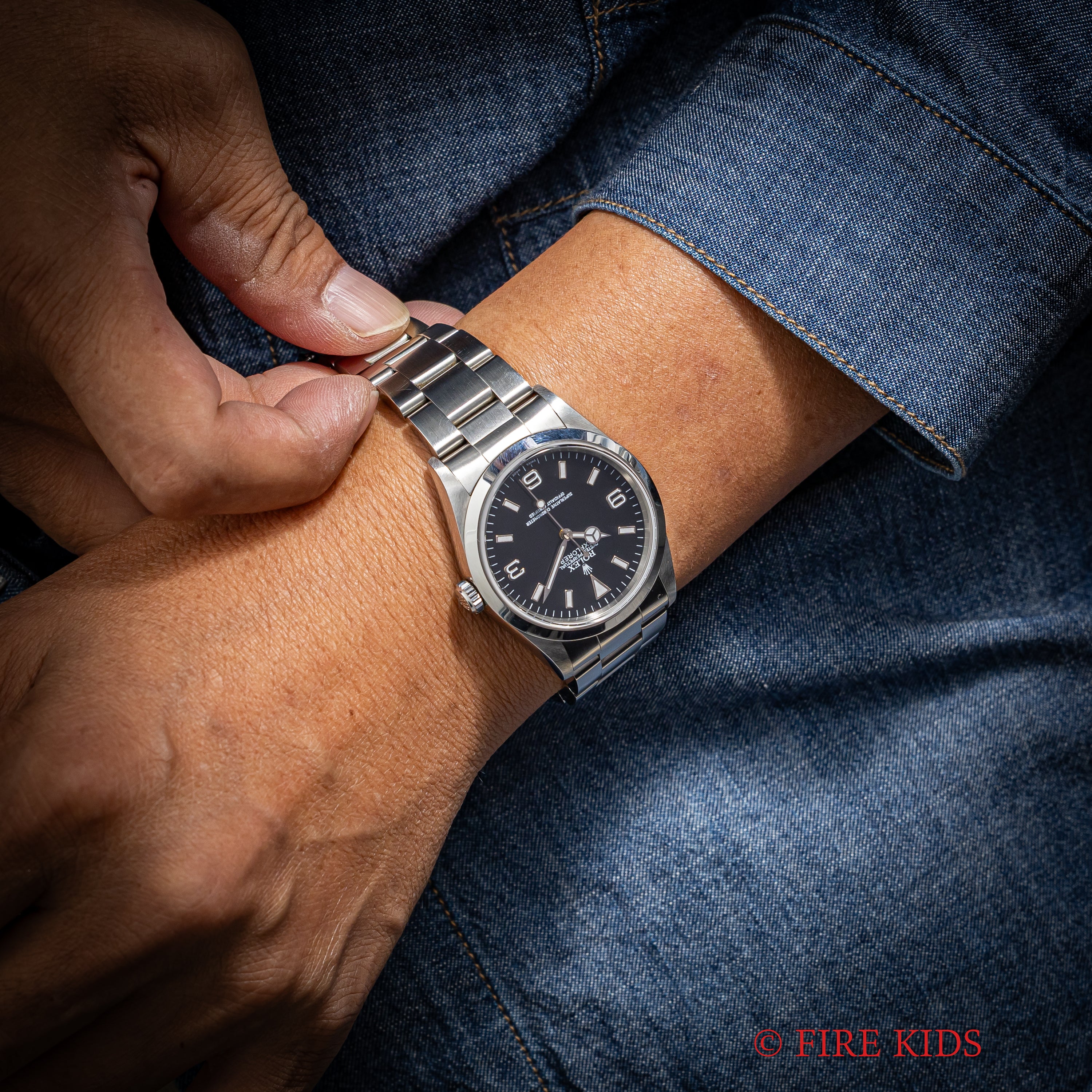 ロレックス エクスプローラー 1998~1999年製 自動巻き Ref.14270 Cal.3000 ギャラ、タグ