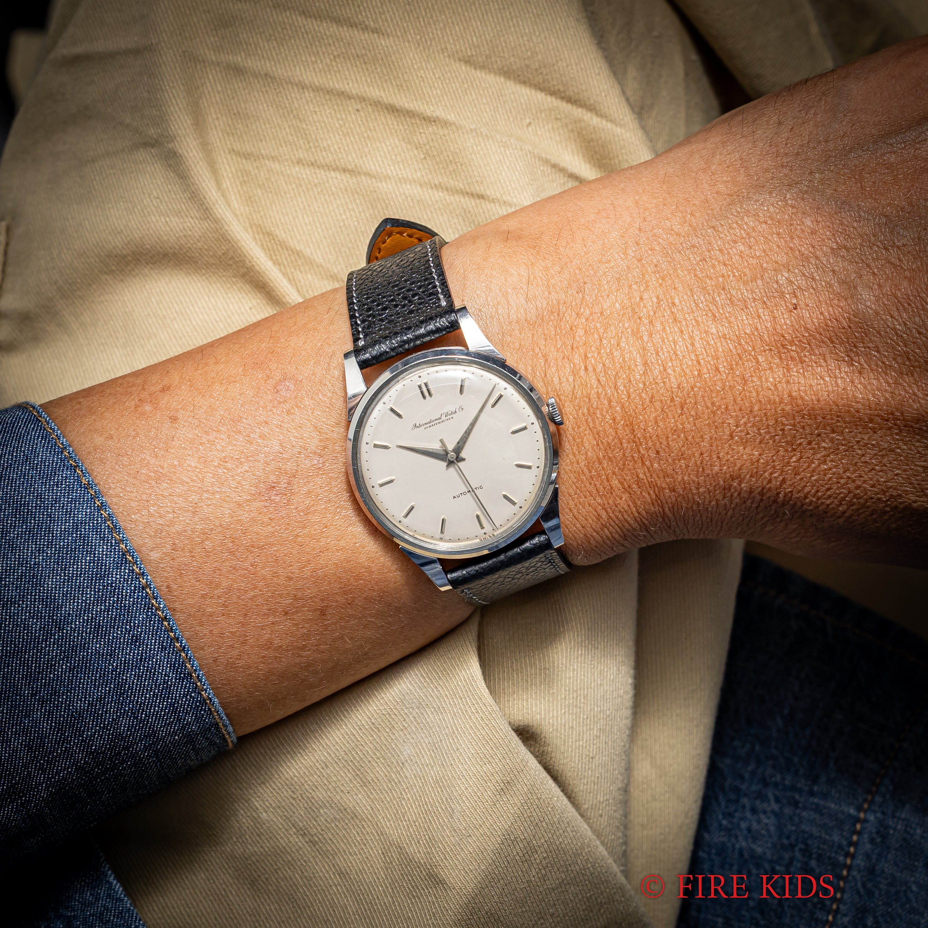 IWC プラチナケース 1960年製（昭和35年製）ペラトン式自動巻 Cal.853