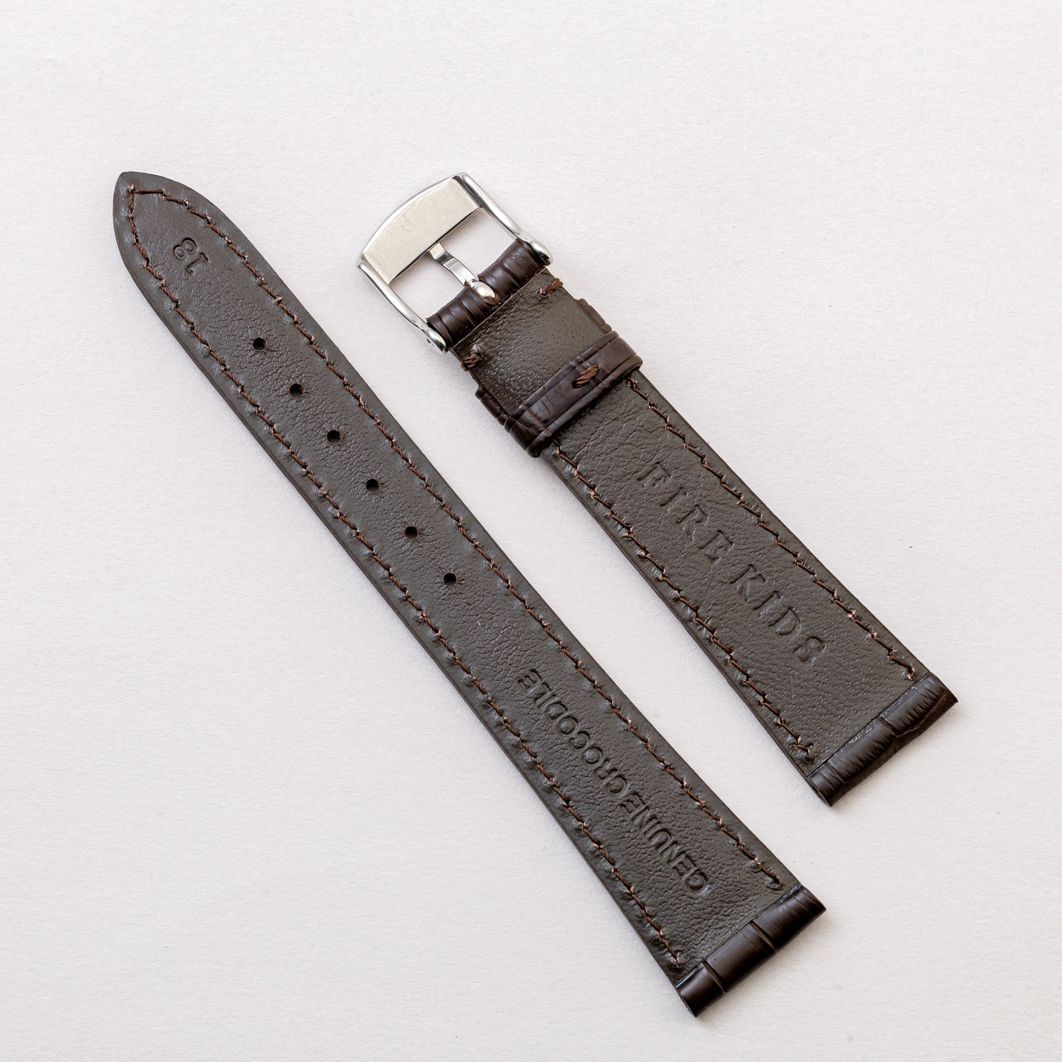 ファイアーキッズオリジナル革ベルト クロコダイル