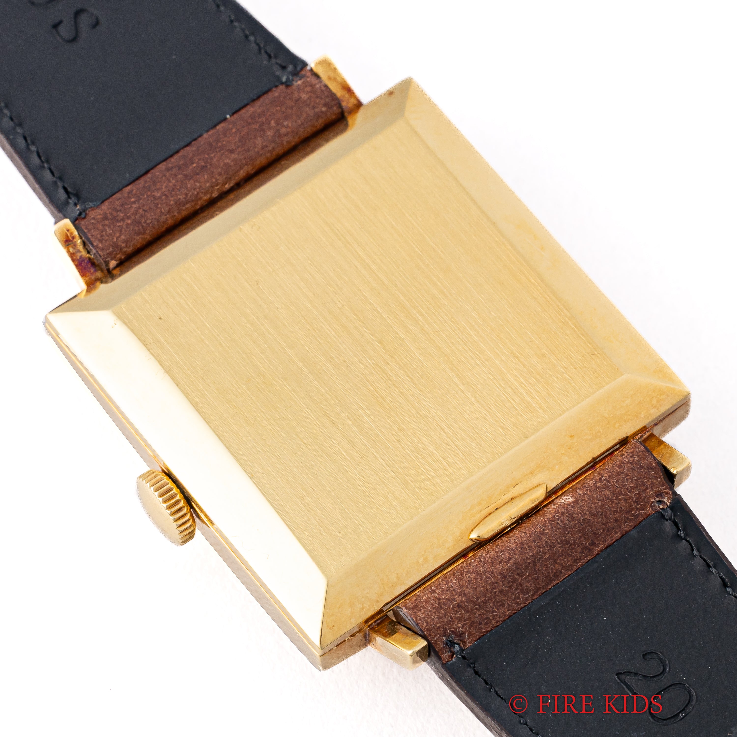 IWC スクエアケース 18金無垢 1970年製 Ref.R1160A オートマチック Cal.854B