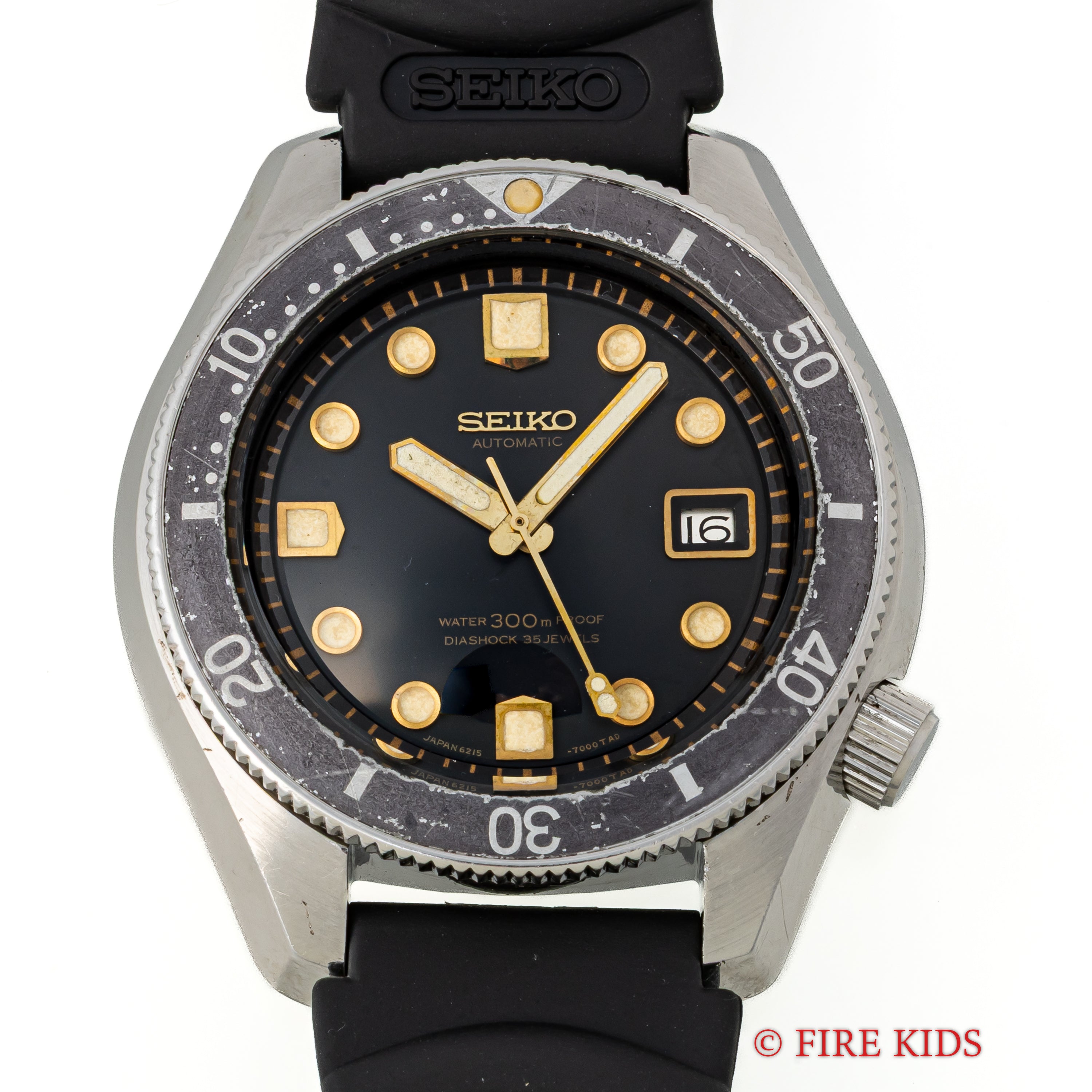 セイコー 300ｍプロフェショナルダイバー 1967年製 Ref.6215-7000 カウントダウンベゼル 初期型 62ダイバー