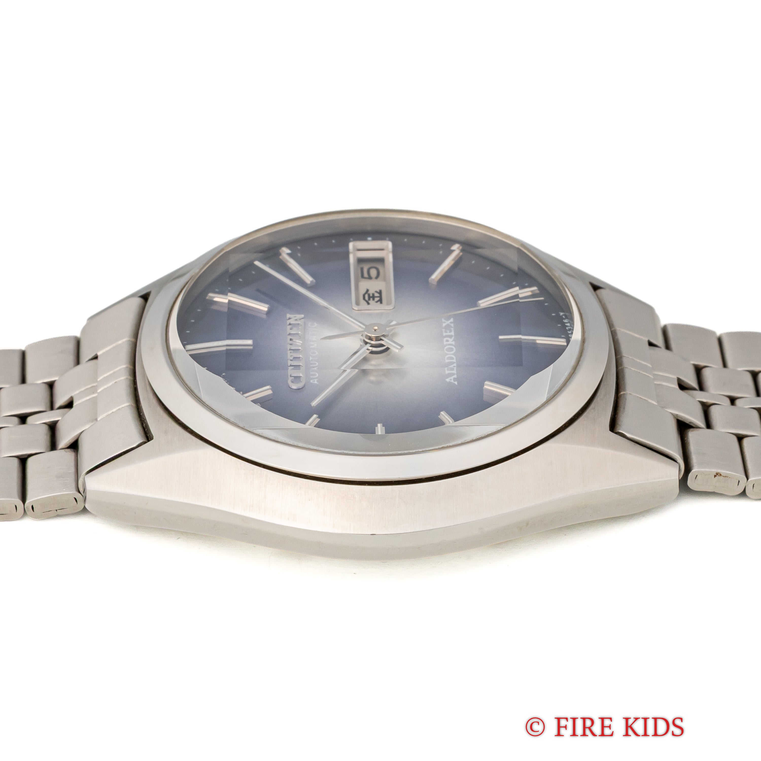 シチズン アドレックス Ref.4-385195TA 1975年製 ブルーグラデーション