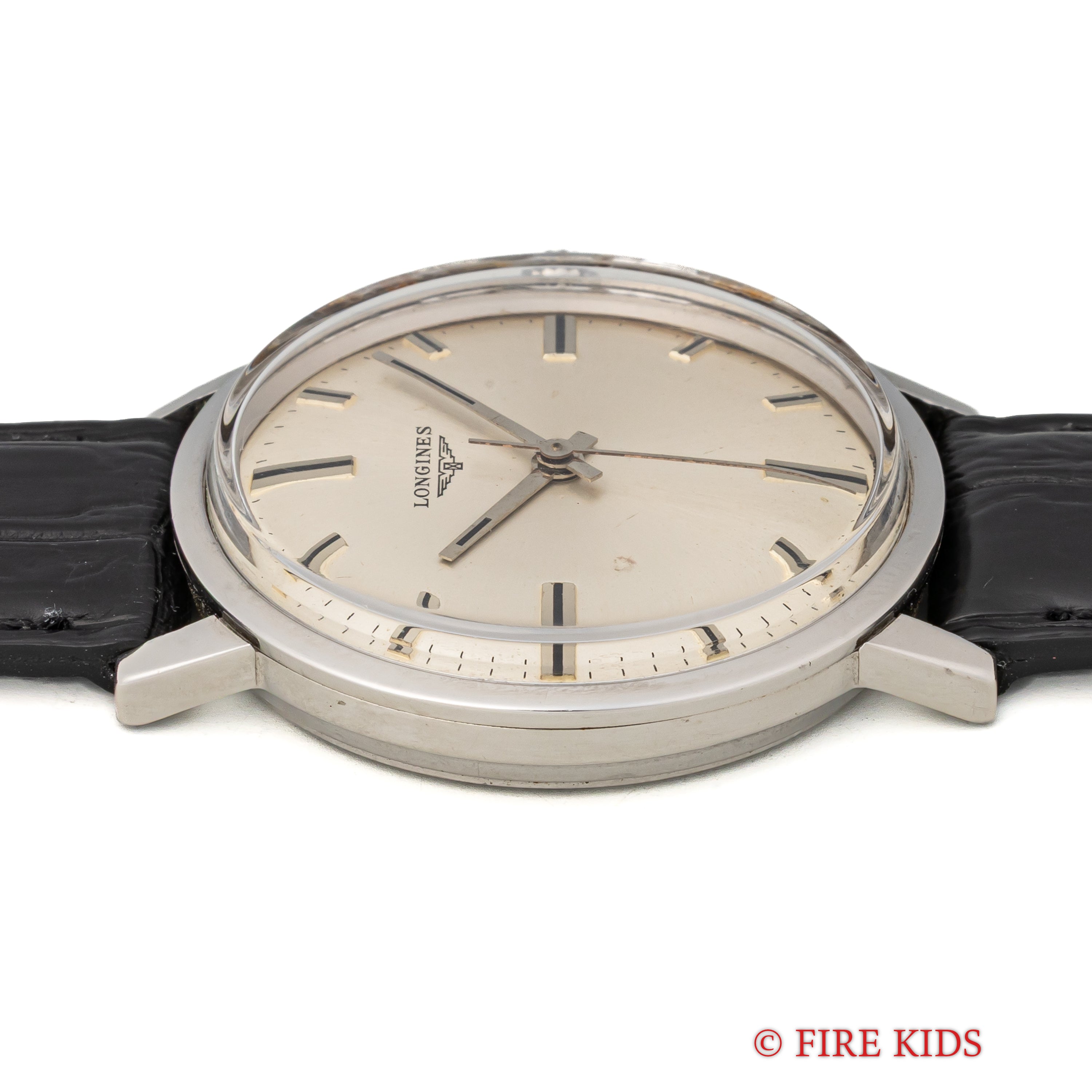 ロンジン ラウンド 手巻き スクリューバック 1967年代製