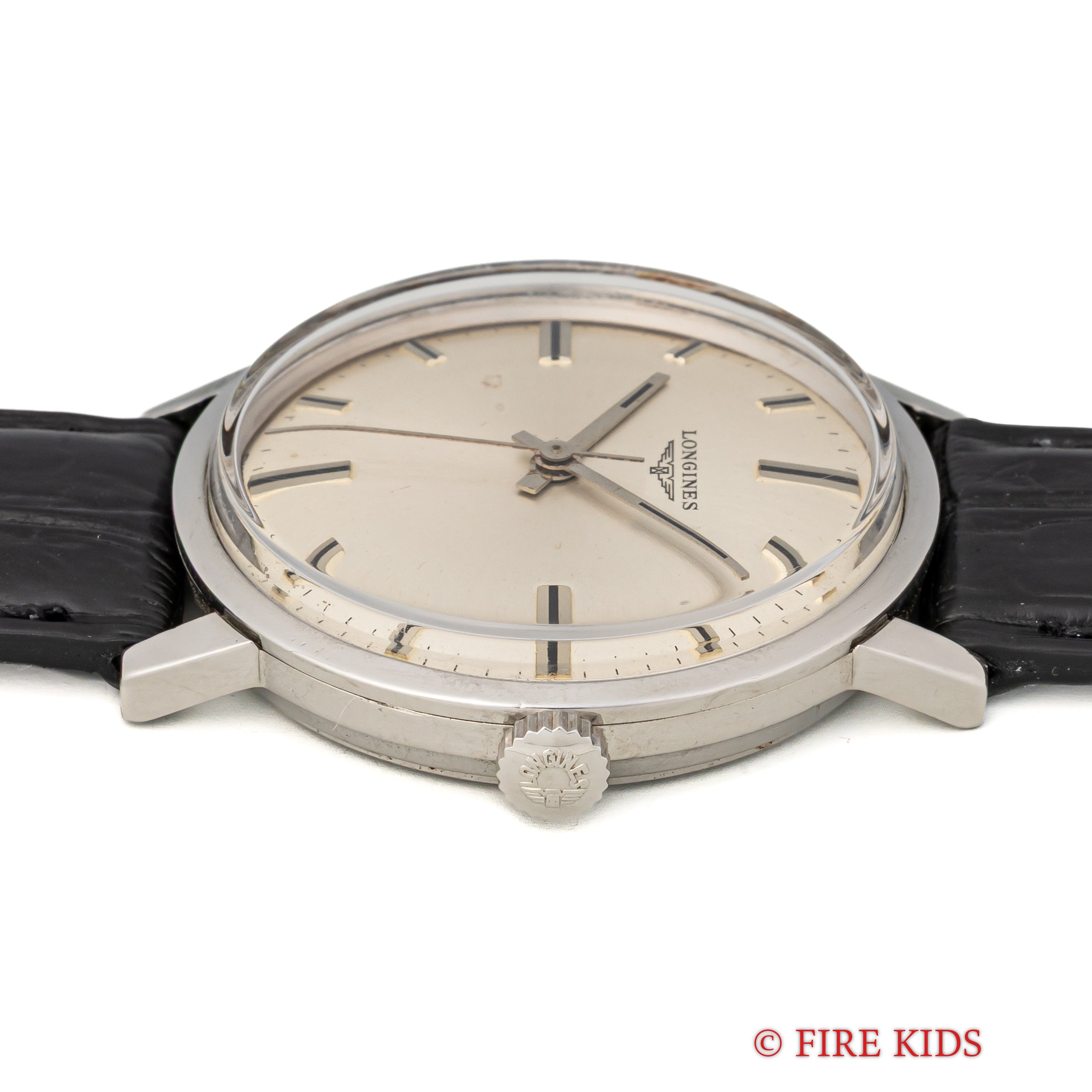 ロンジン ラウンド 手巻き スクリューバック 1967年代製