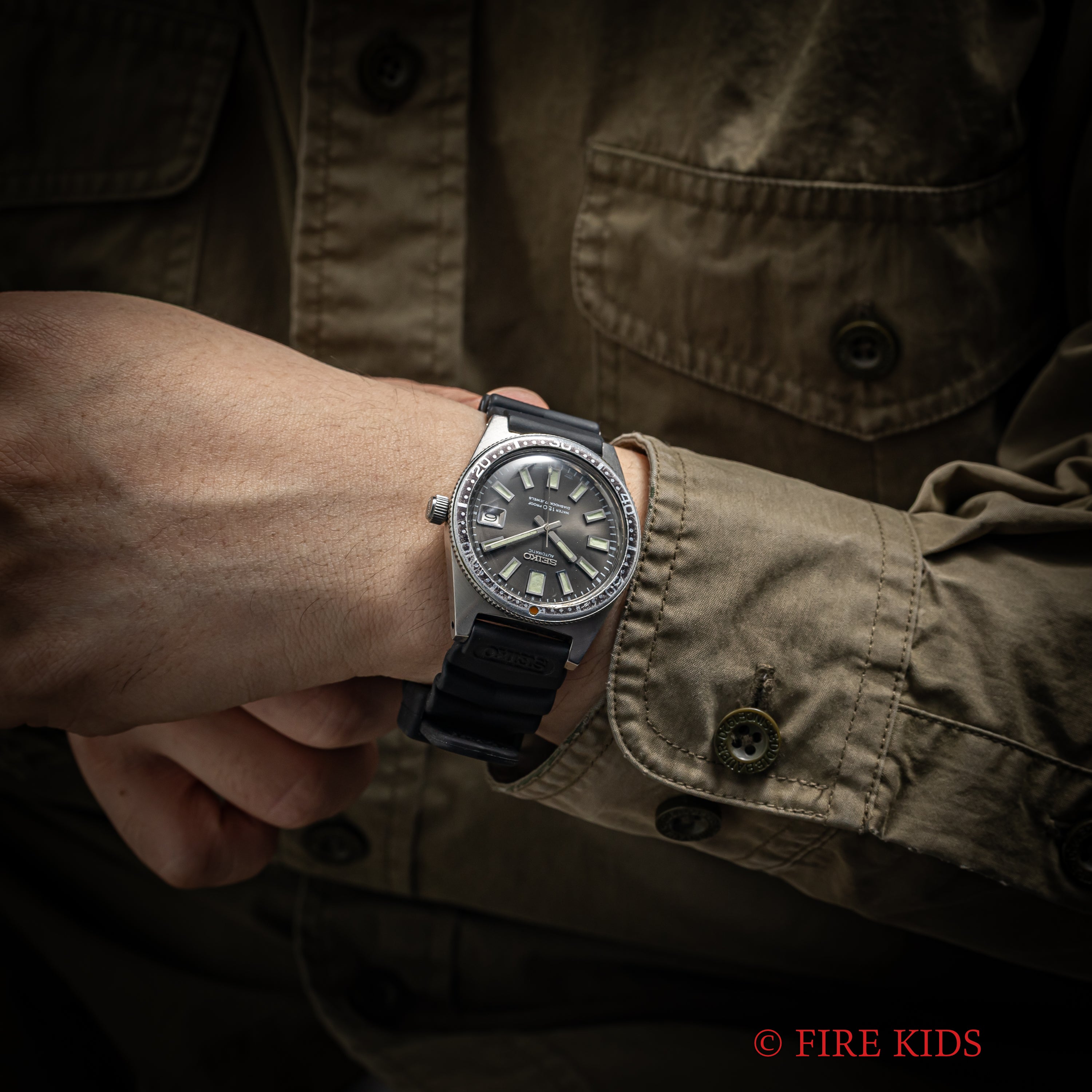 セイコー 150mダイバー ファーストモデル 自動巻き 初期型 1965年製 Ref.6217-8000