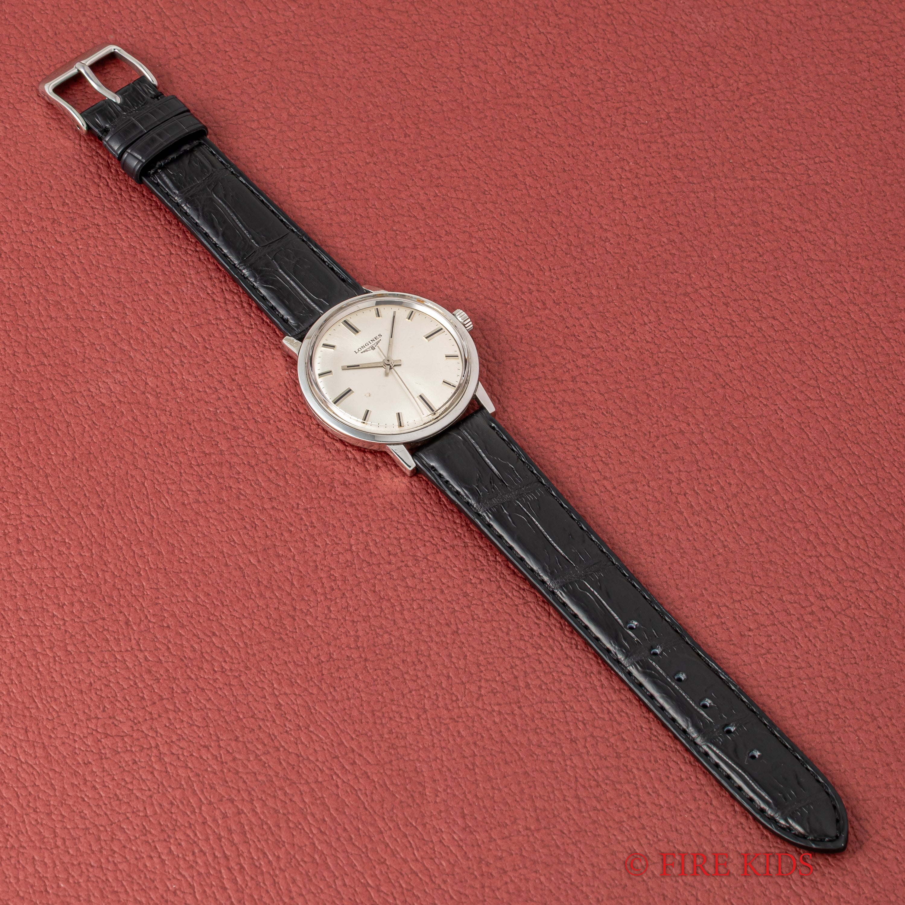 ロンジン ラウンド 手巻き スクリューバック 1967年代製