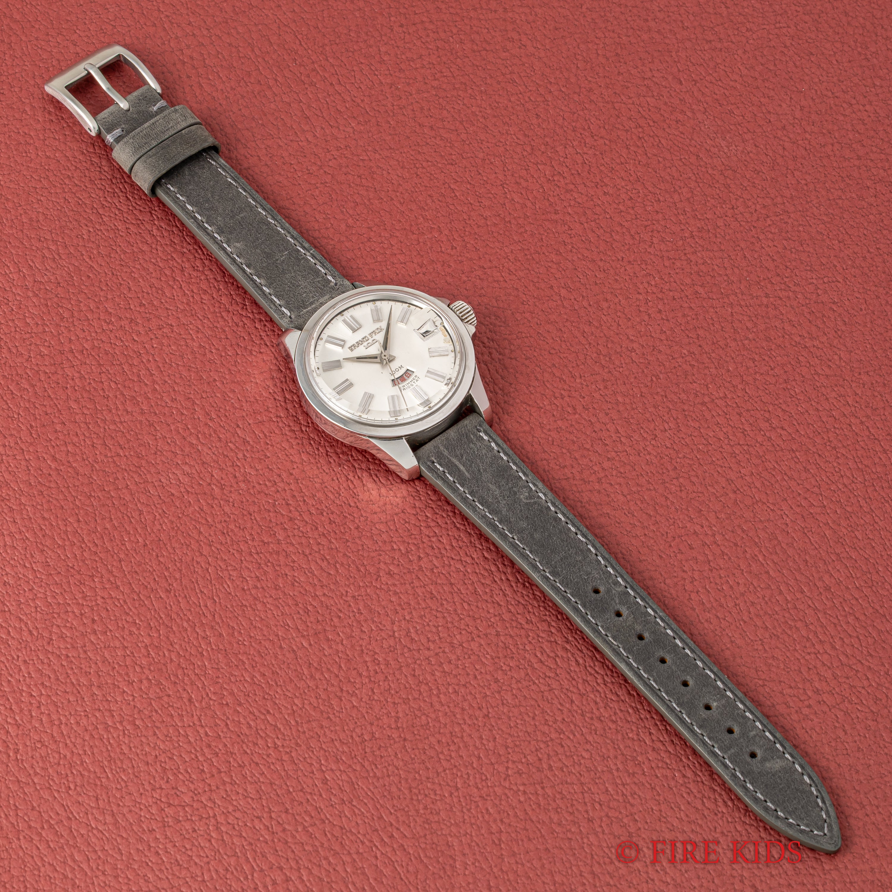 オリエント グランプリ100 スイマー TRIOSTAT 1960年代製 100石自動巻き ねじ込みリューズ