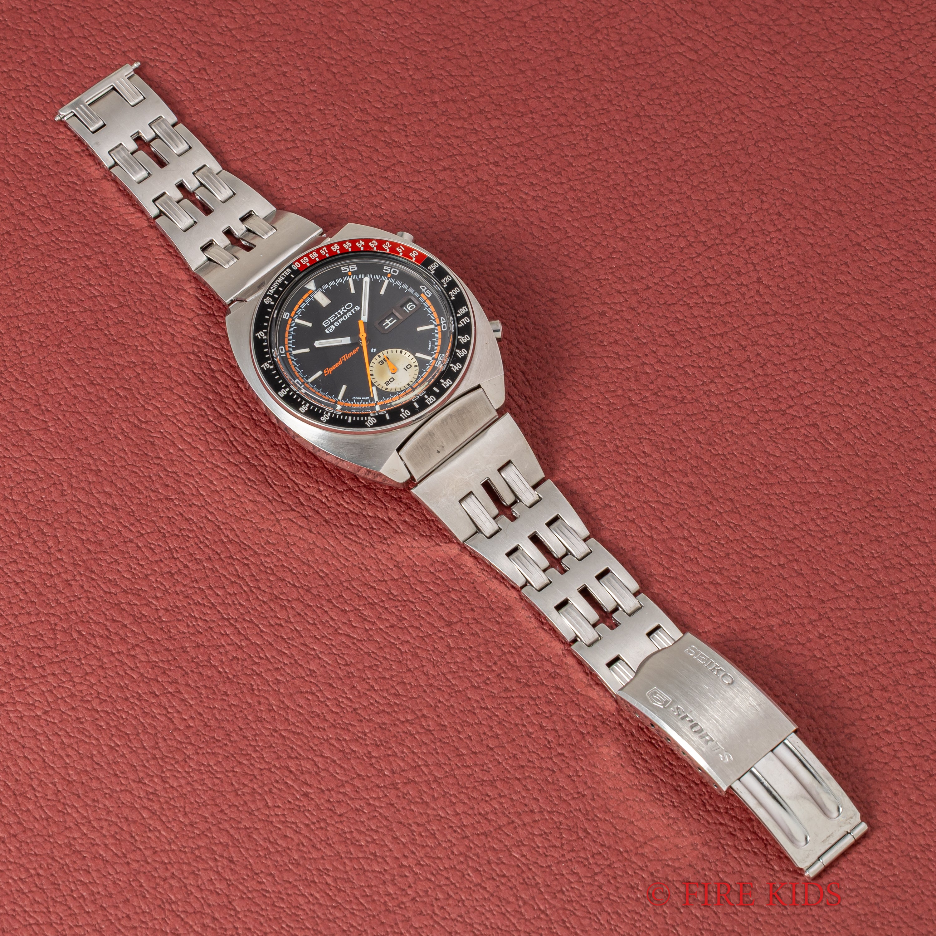 セイコー 5スポーツ スピードタイマー 1972年製 Ref.6139-6032 コークベゼル 国内仕様