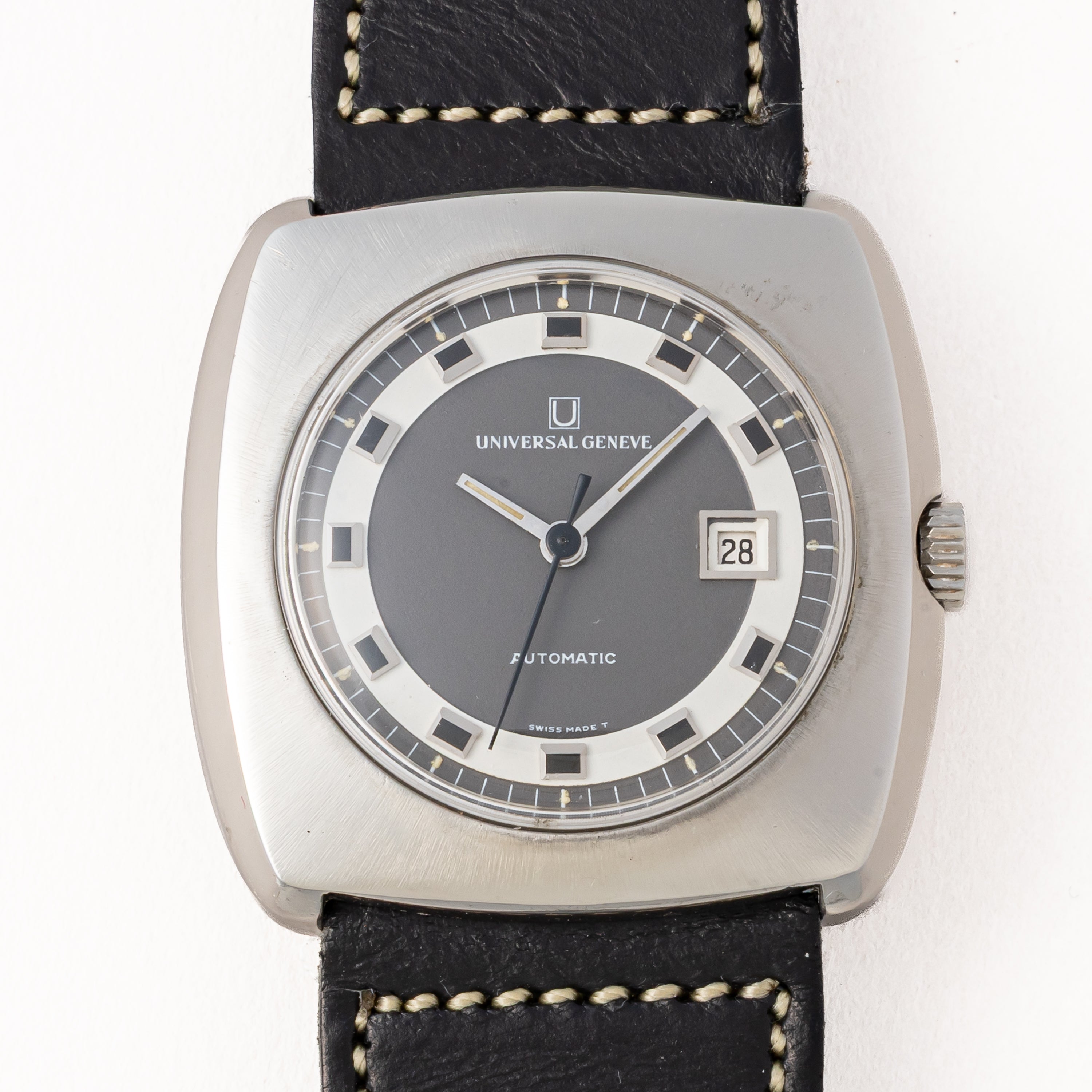 ユニバーサルジュネーブ スクエアケース 自動巻き 1970年代 Ref.827600 Cal.2-27