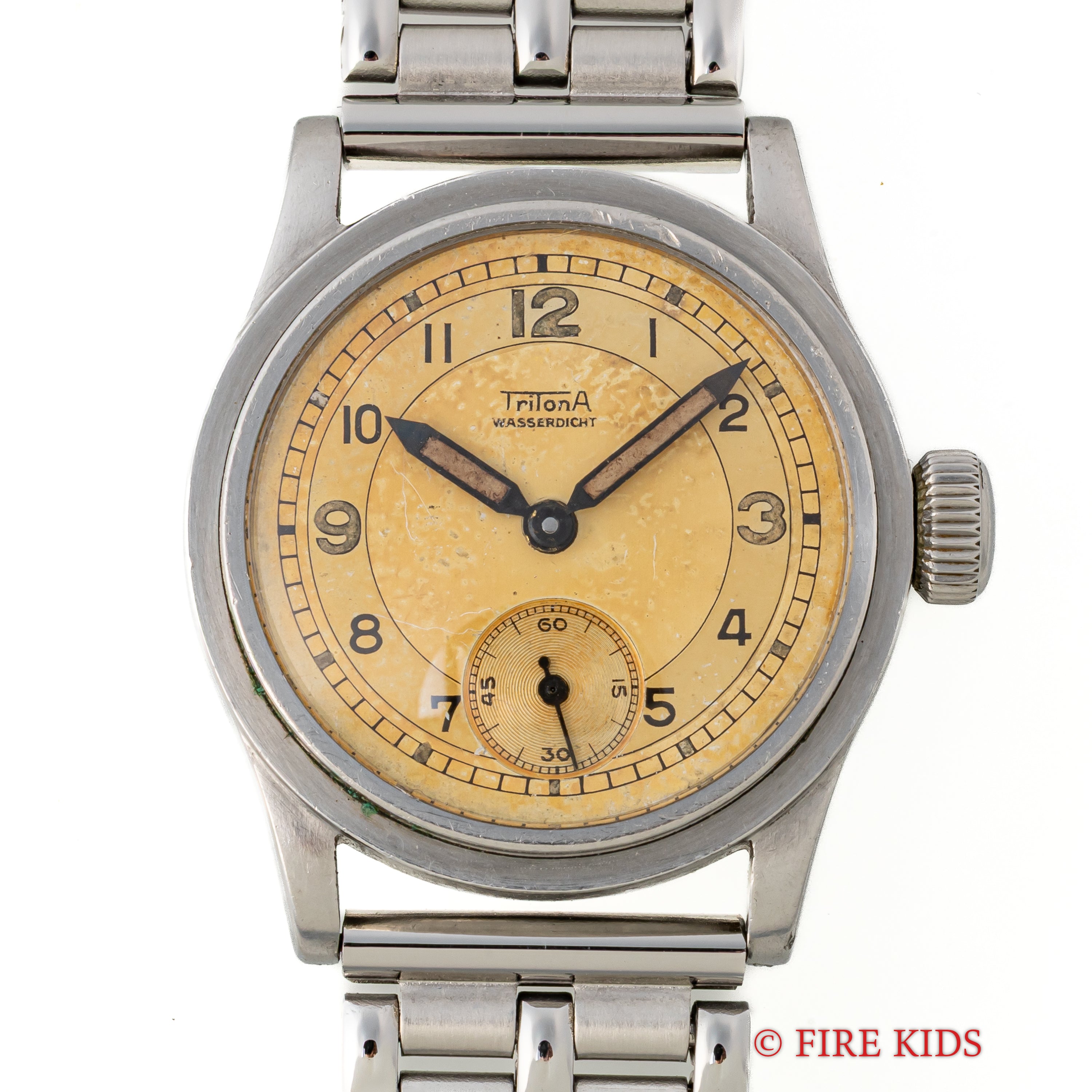 トリトーナ トレタケ 1940年代製 トレタケ ステップベゼル 手巻き