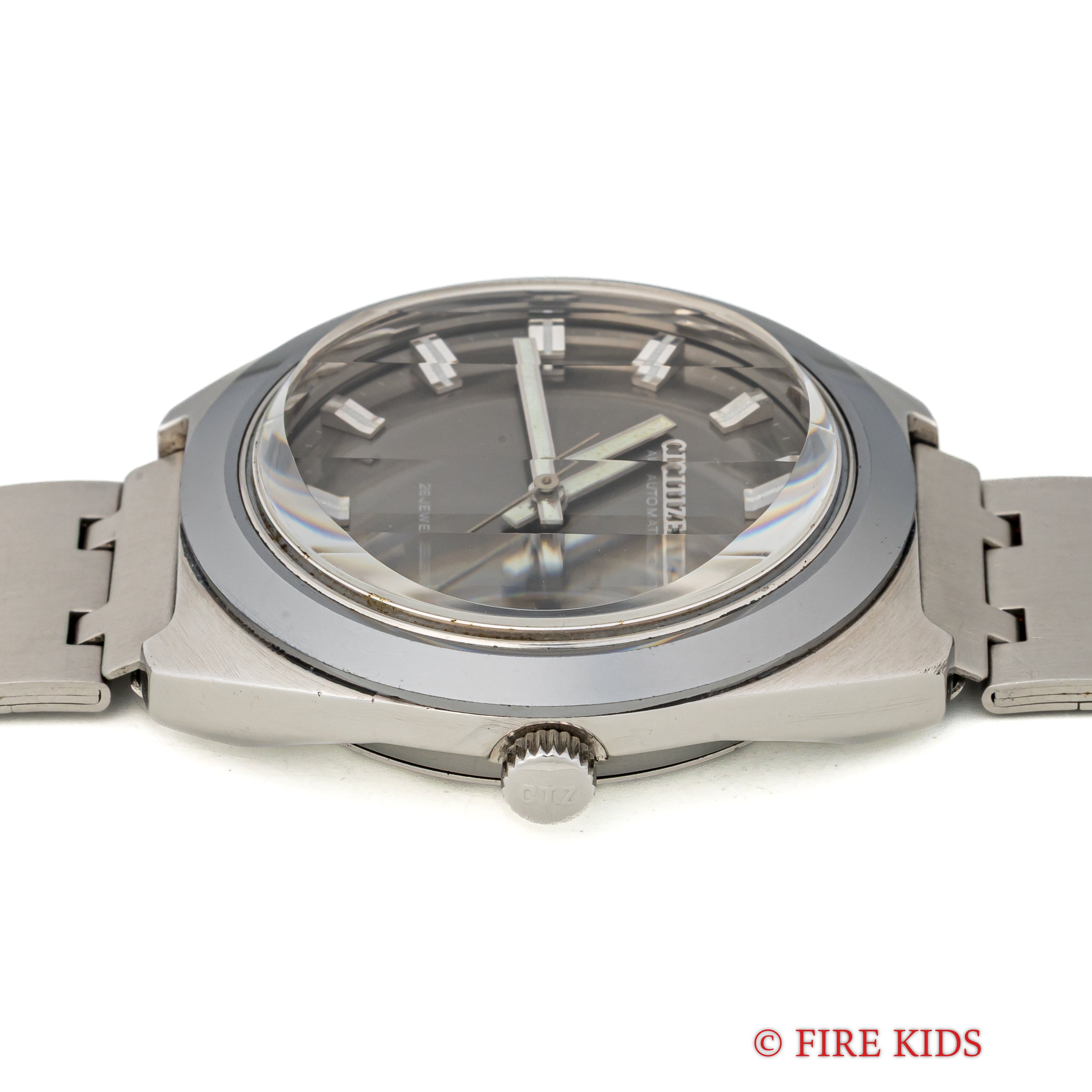 シチズン オートマチック 1971年製 純正ブレス カットガラス